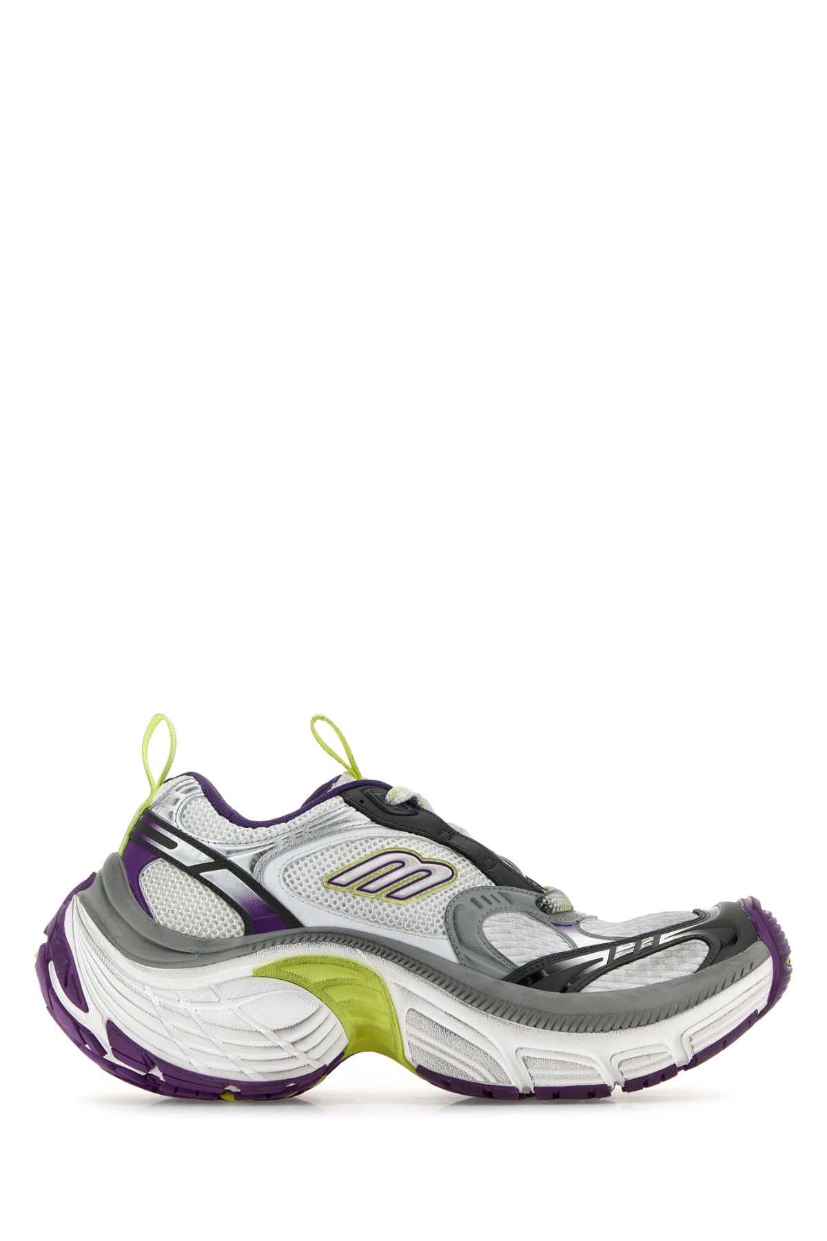 Balenciaga Multicolor Mesh And Rubber 6Xl Sneakers Size US 8 / IT 38 - 1 Thumbnail