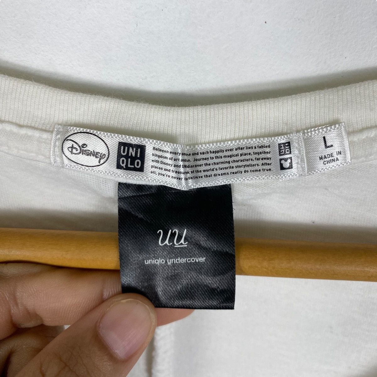 Undercover Uniqlo Undercover Disney Mickey Mouse Graphic Tee Shirt Size L / US 10 / IT 46 - 6 Thumbnail