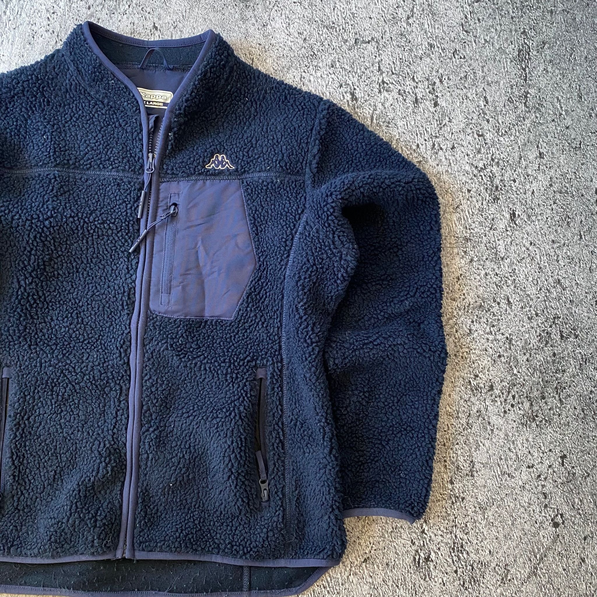 Kappa Sherpa Fleece Jacket Gorpcore Size US S / EU 44-46 / 1 - 2 Thumbnail
