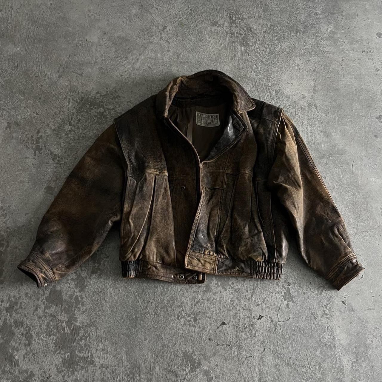 Robert Comstock Brown ‘EXPEDITION’ By Robert Comstock Leather Heavy Coat. Size US L / EU 52-54 / 3 - 2 Thumbnail
