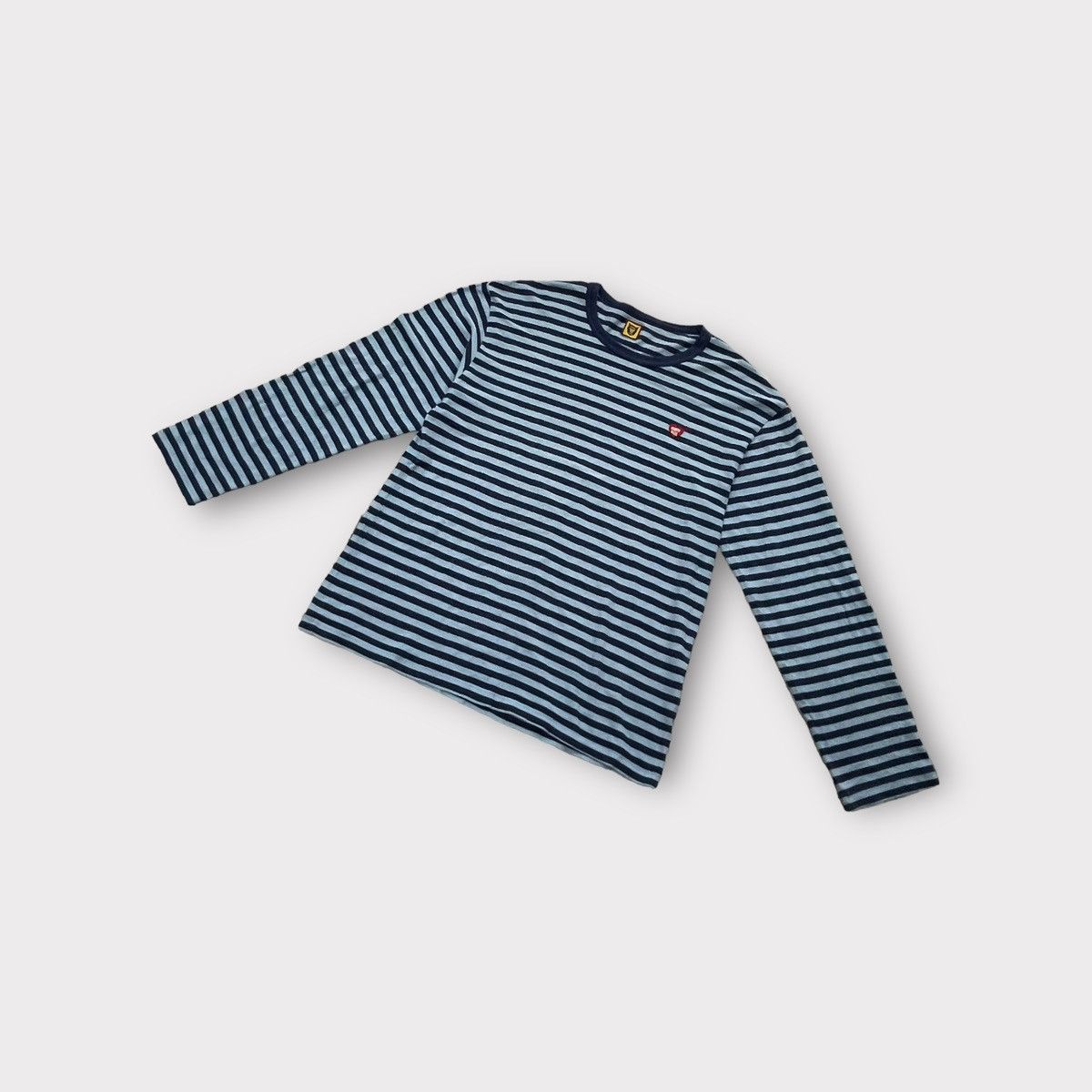 Human Made Human Made Blue Striped Long Sleeve Tees | Grailed