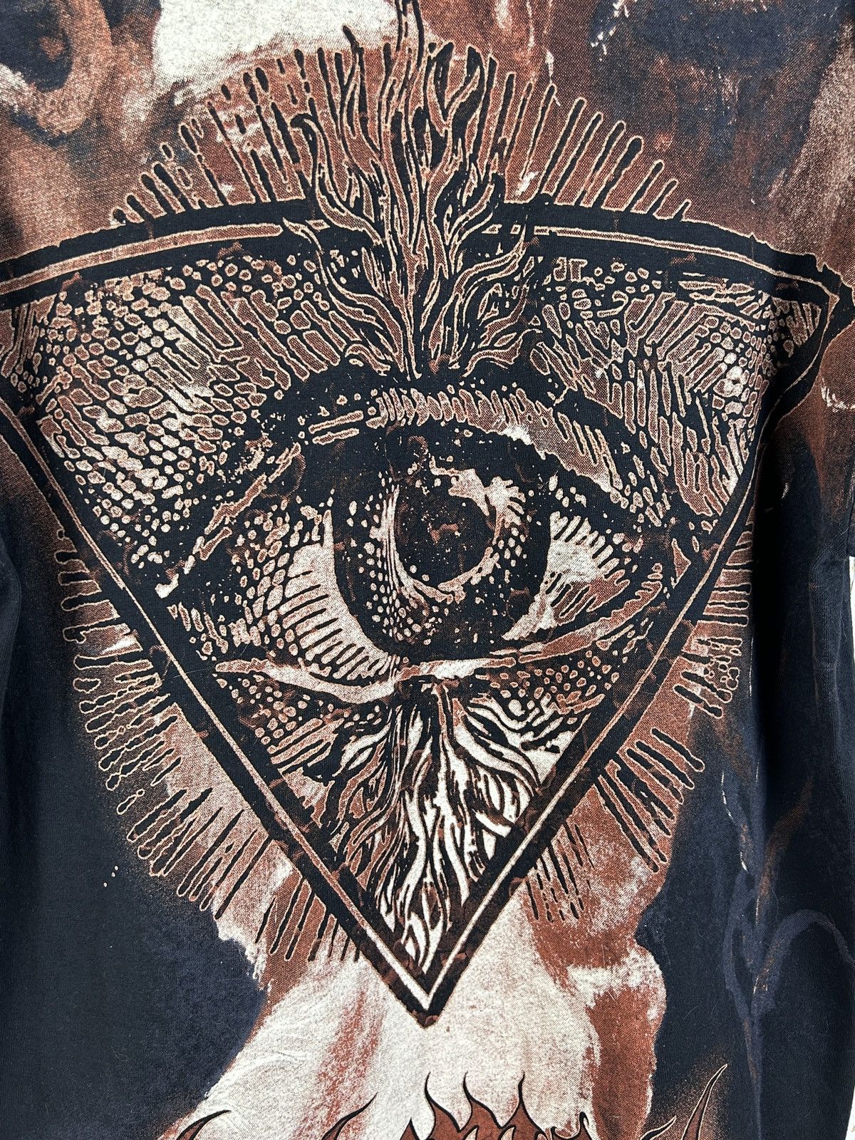 Band Tees Vintage Behemoth The Satanist AOP Black Death Metal Band Tee Size US M / EU 48-50 / 2 - 6 Thumbnail