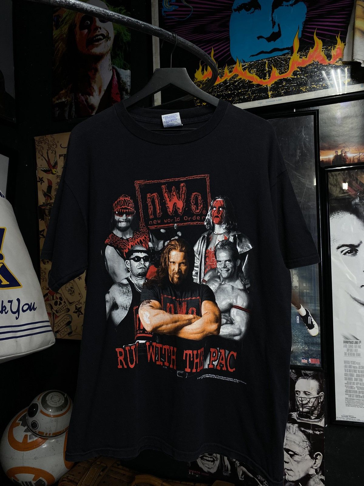Vintage Vintage 90’s Diamond Dallas Page T-Shirt WCW Wrestling XL Size US XL / EU 56 / 4 - 6 Thumbnail