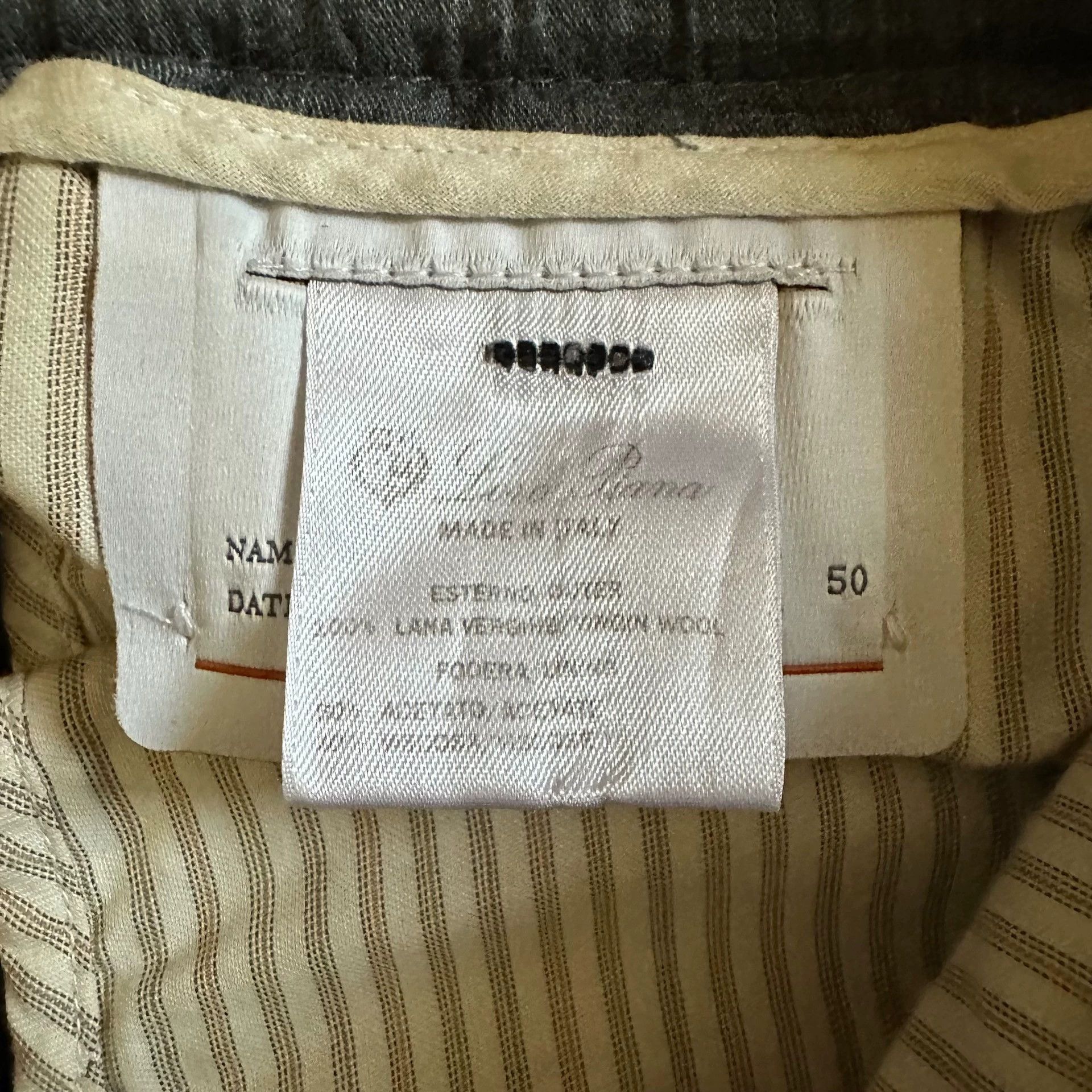 Loro Piana Loro Piana Wool Casual Trousers with Checks Size US 34 / EU 50 - 4 Thumbnail