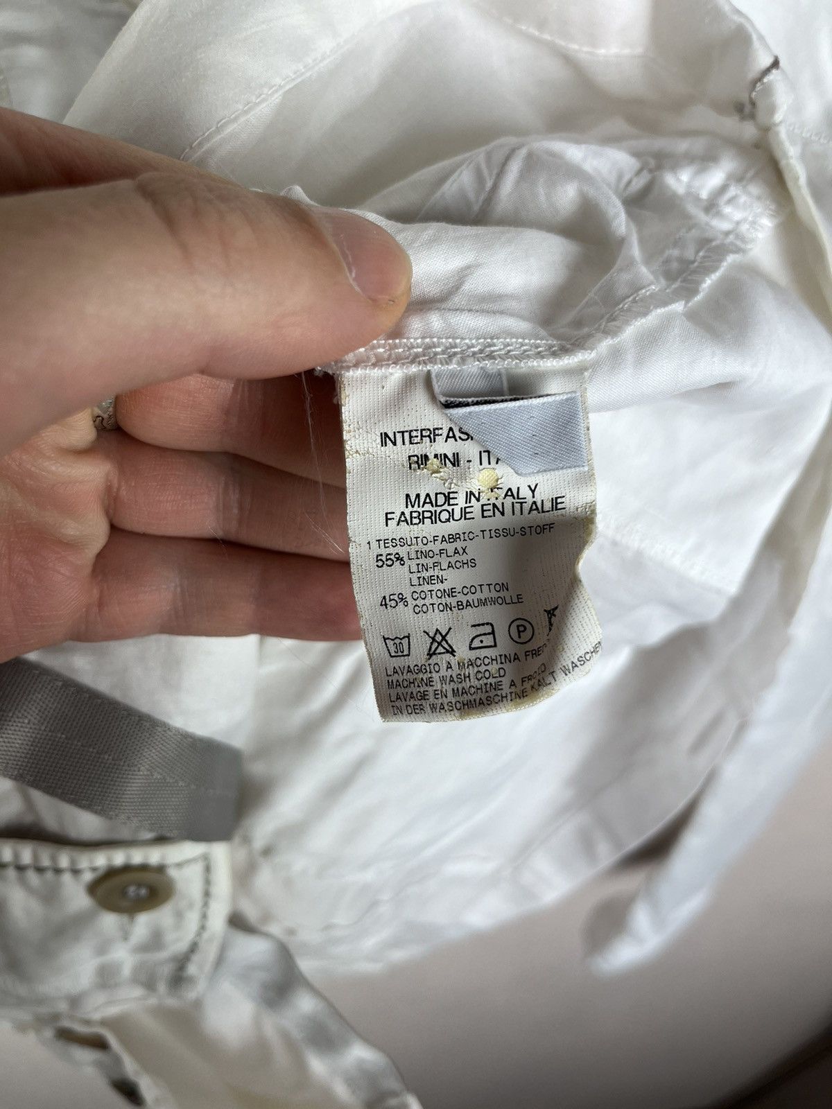 Marithe + Francois Girbaud Marithe Francois Girbaud Vintage Lightweight Linen Jacket Size XL / US 12-14 / IT 48-50 - 13 Thumbnail
