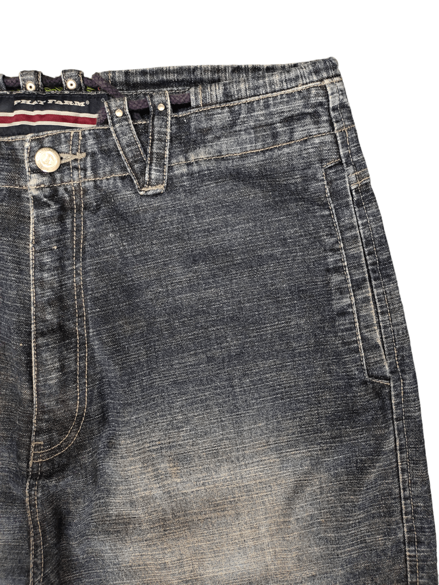 Phat Farm Baggy Jeans Phat Farm Wide Leg Jeans Y2k Jnco Streetwear Size US 32 / EU 48 - 10 Thumbnail