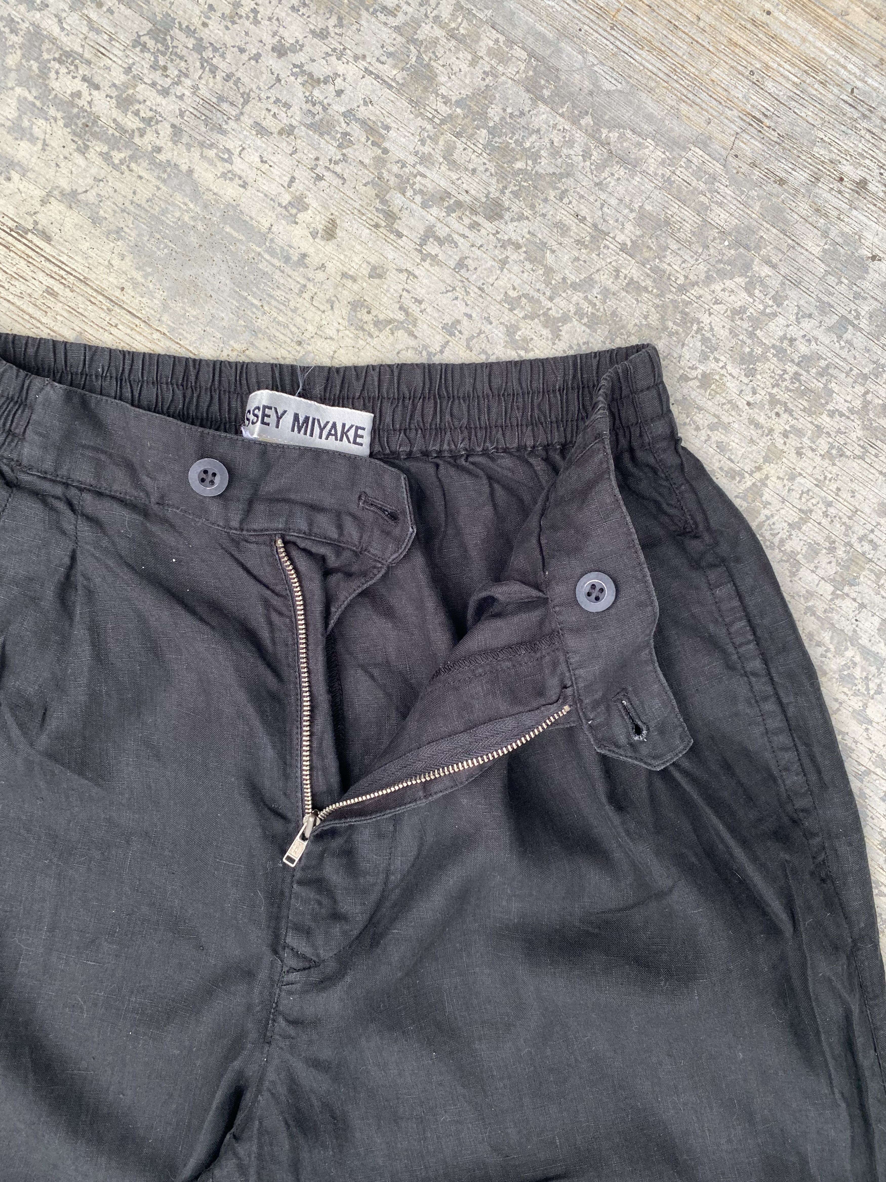 Issey Miyake Vintage issey miyake linen pants Size 23" - 3 Thumbnail