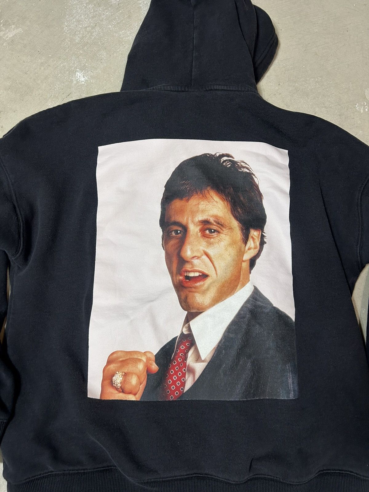 H&M H&M Scarface tony montana hoodie Size US L / EU 52-54 / 3 - 9 Thumbnail
