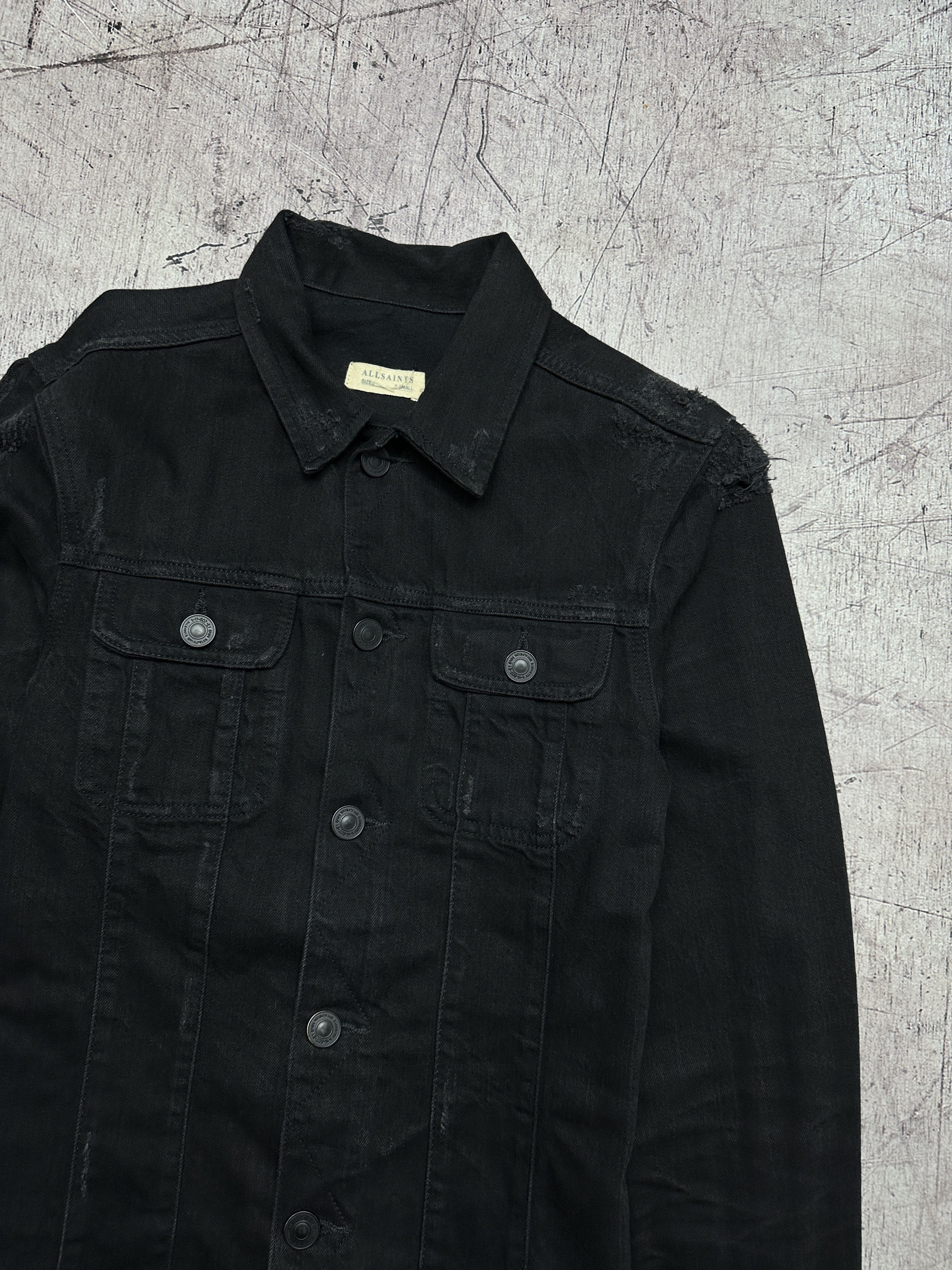 Allsaints Allsaints Mens Snipe Denim Jacket Size US XS / EU 42 / 0 - 2 Thumbnail