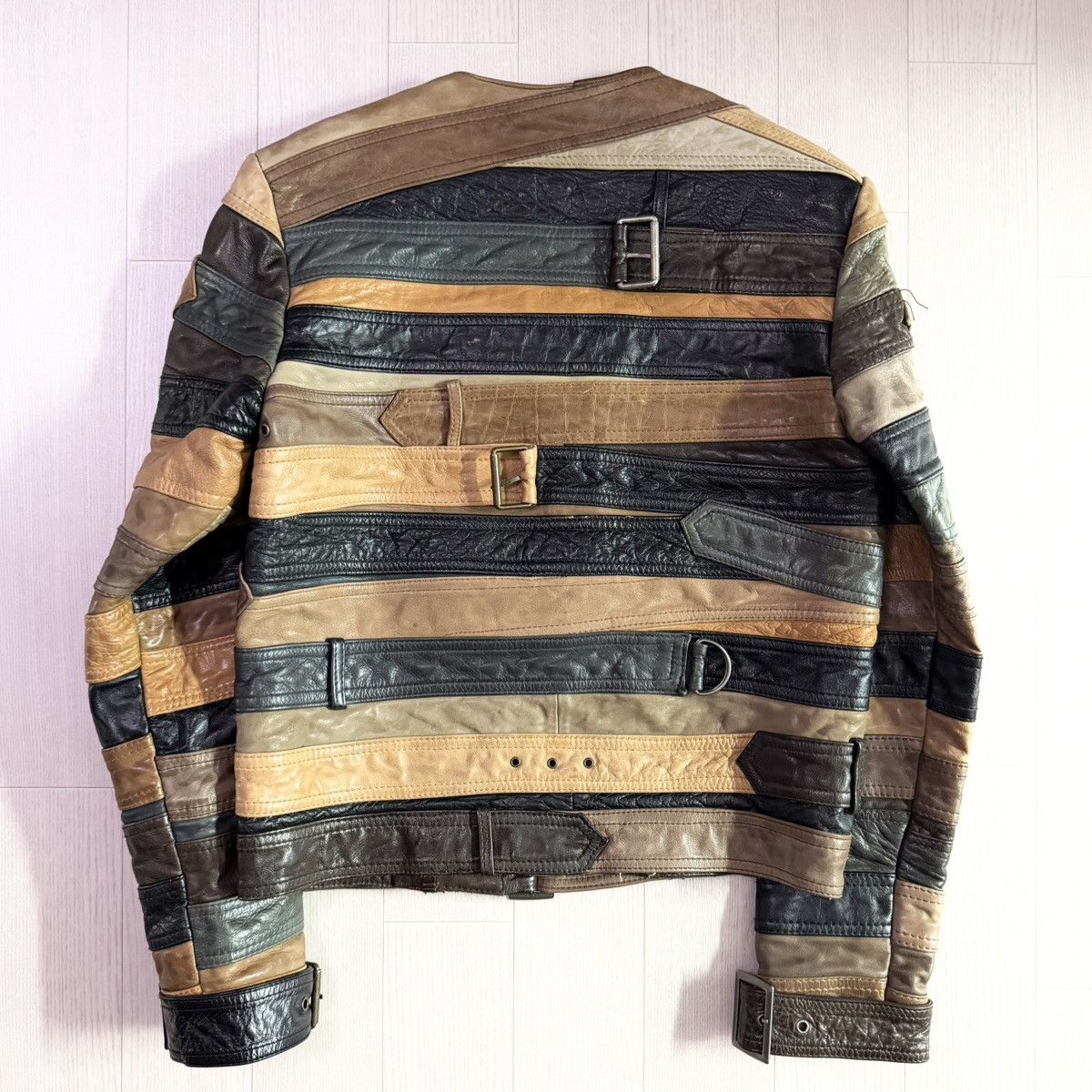 Maison Margiela Maison Martin Margiela x H&M 2012 F/W Belt Leather Jacket Size US S / EU 44-46 / 1 - 4 Thumbnail