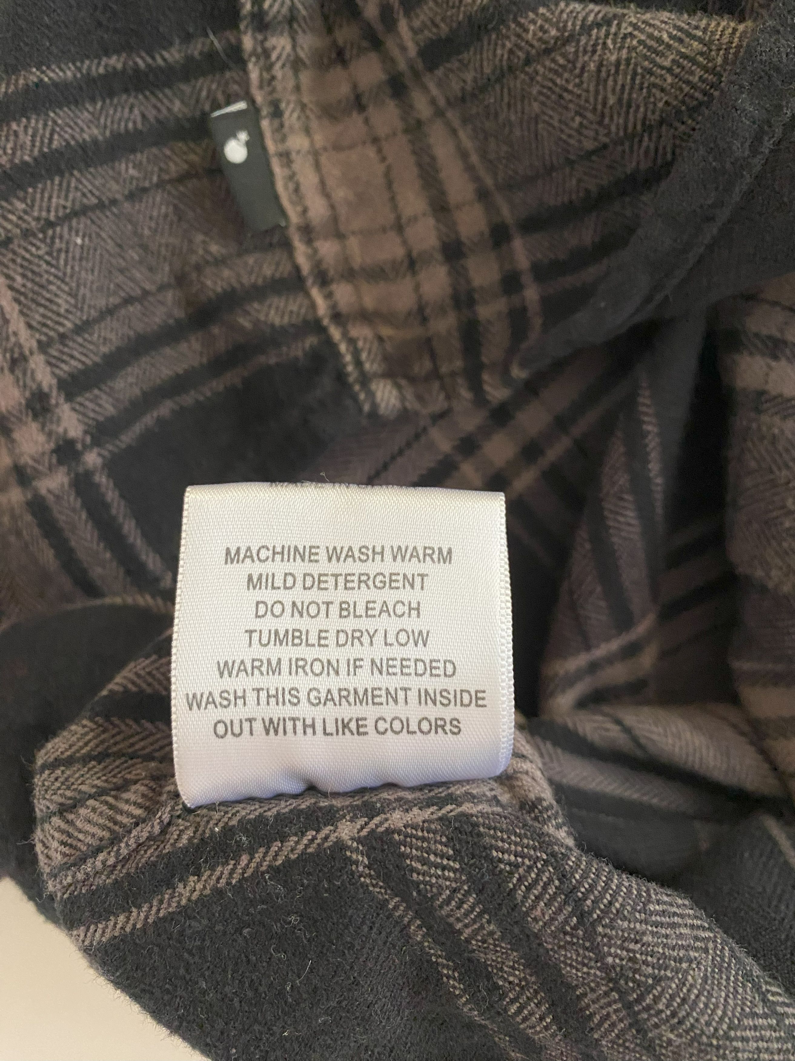 The Hundreds Vintage The Hundreds Shirt Brown Black Flannel sz M Size US M / EU 48-50 / 2 - 9 Thumbnail
