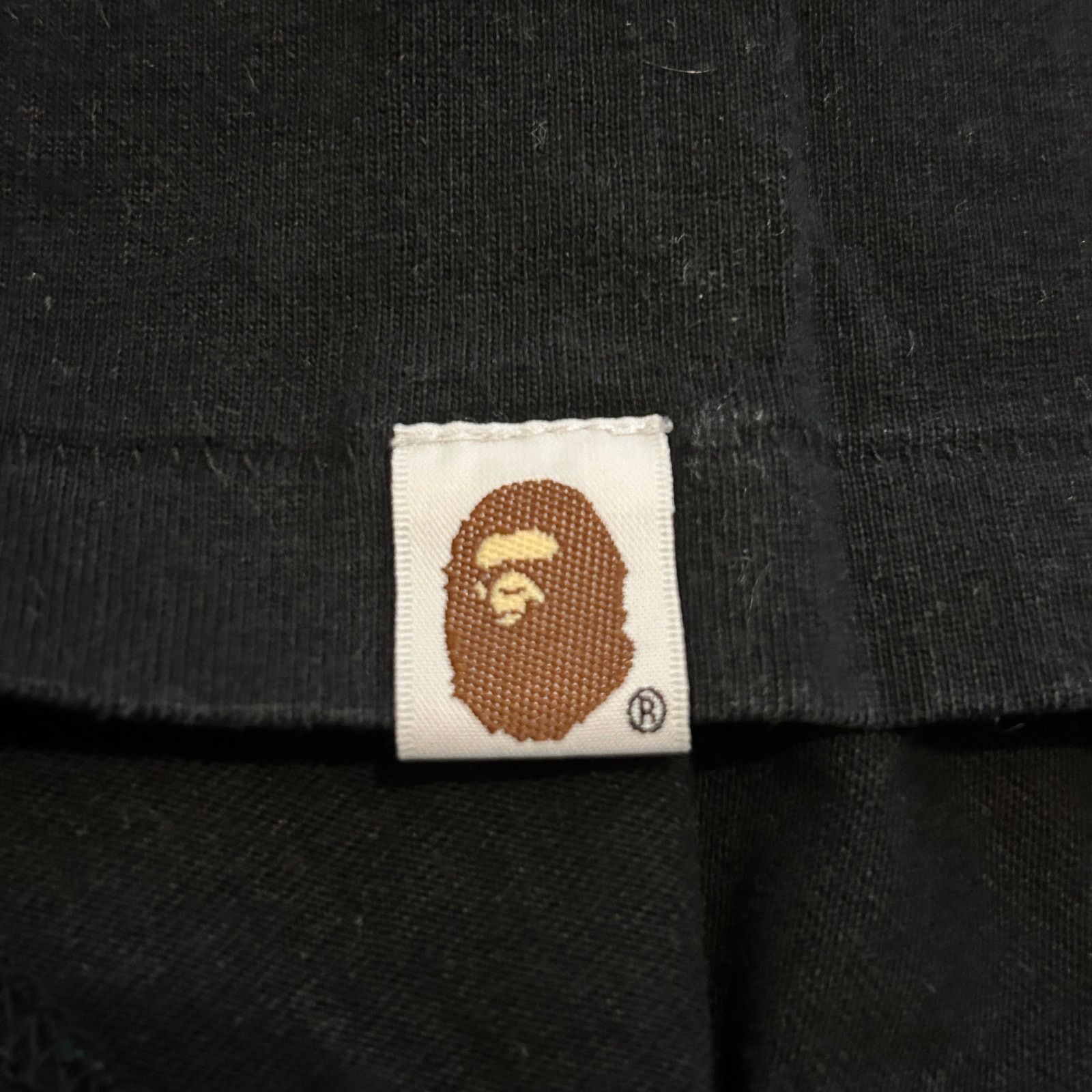 Bape Bape Busy Works Round Logo Tee Black L Size US L / EU 52-54 / 3 - 6 Thumbnail