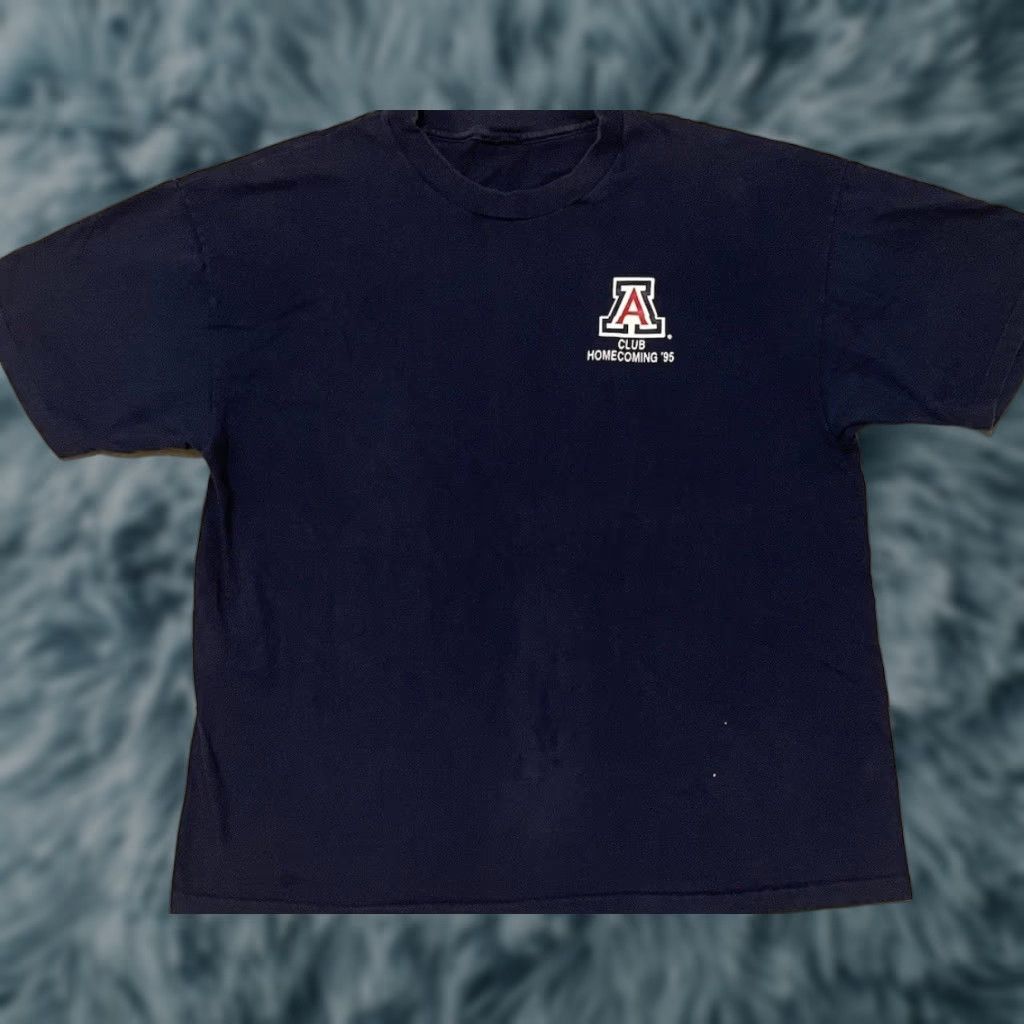 Vintage VINTAGE University Of Arizona Shirt M Blue Alumni College Grunge 90s 80s Size US M / EU 48-50 / 2 - 1 Thumbnail