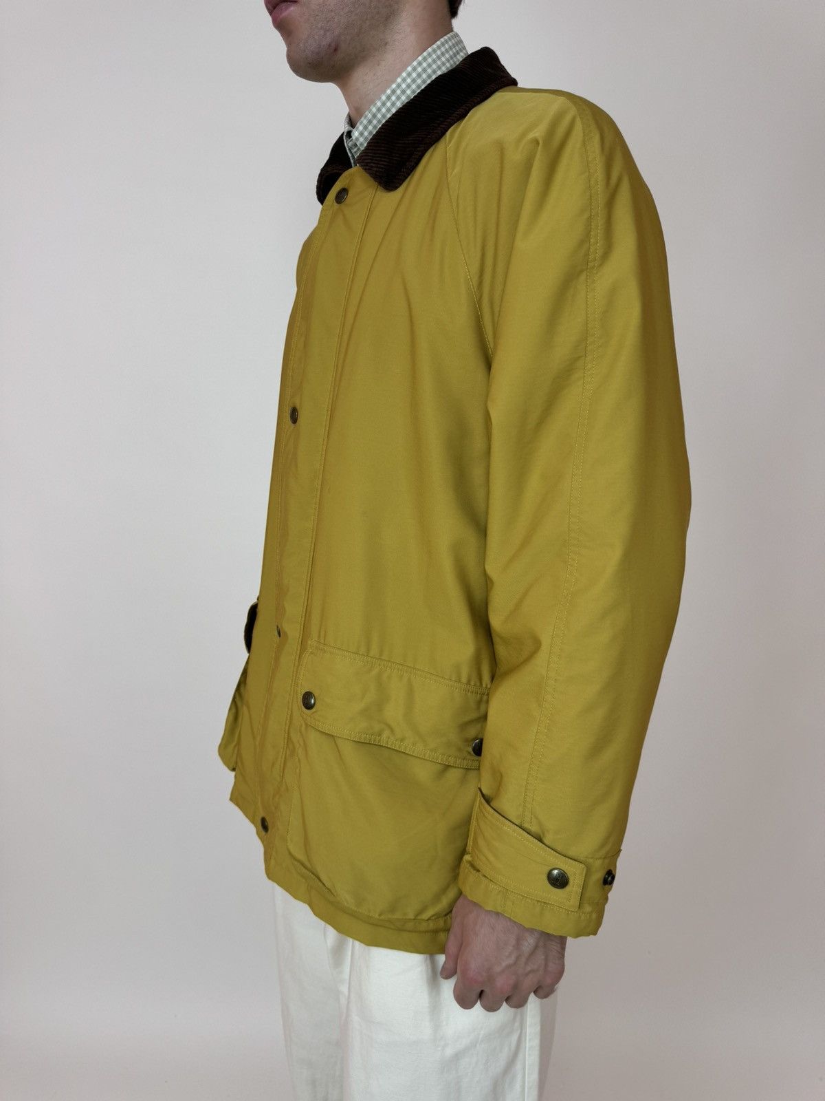 Herno Vintage Mens HERNO hunting Yellow Coat Jacket Heritage Size US L / EU 52-54 / 3 - 5 Thumbnail