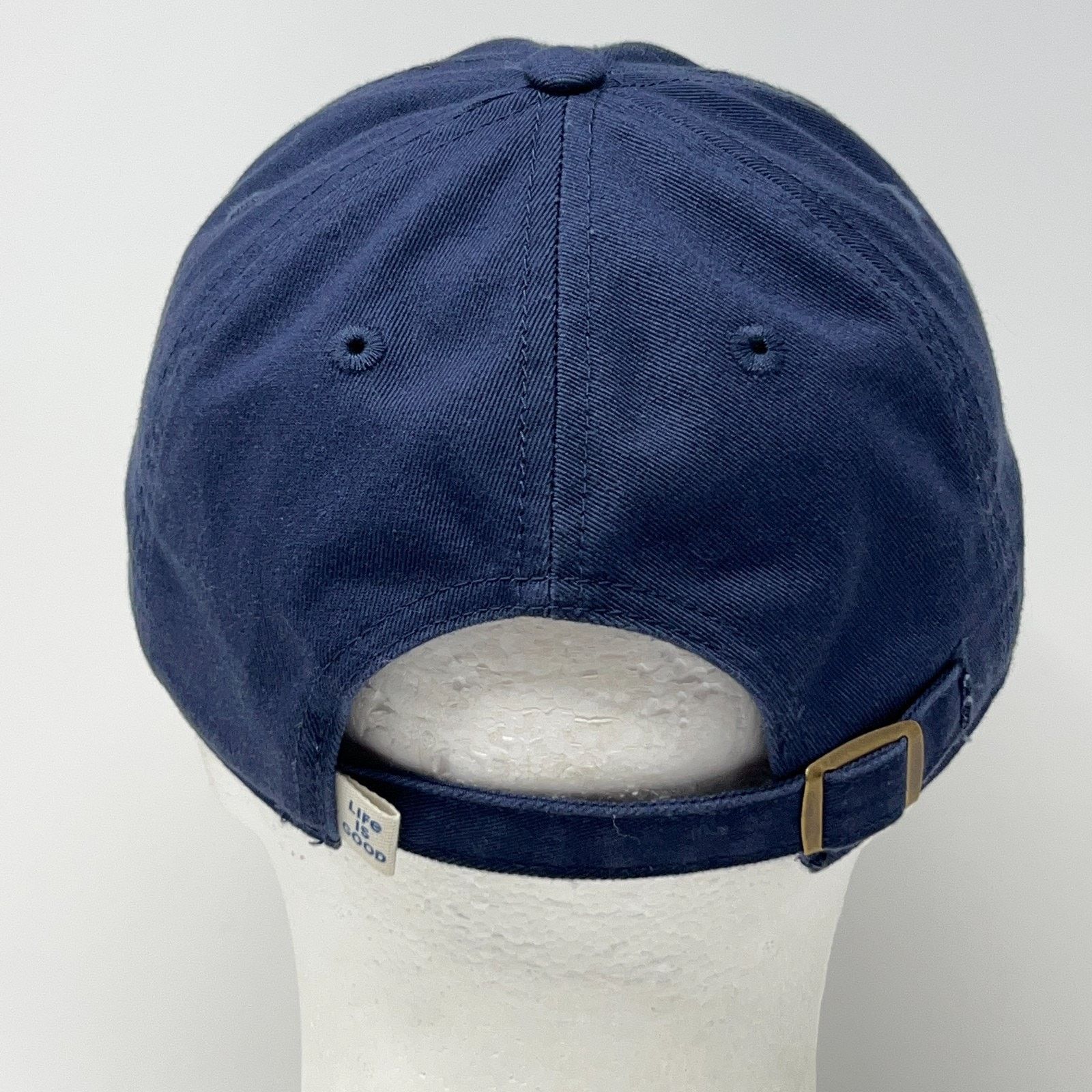 Life is Good Life Is Good Pink Flamingo Cocktail Hat Baseball Cap Blue Size ONE SIZE - 3 Thumbnail