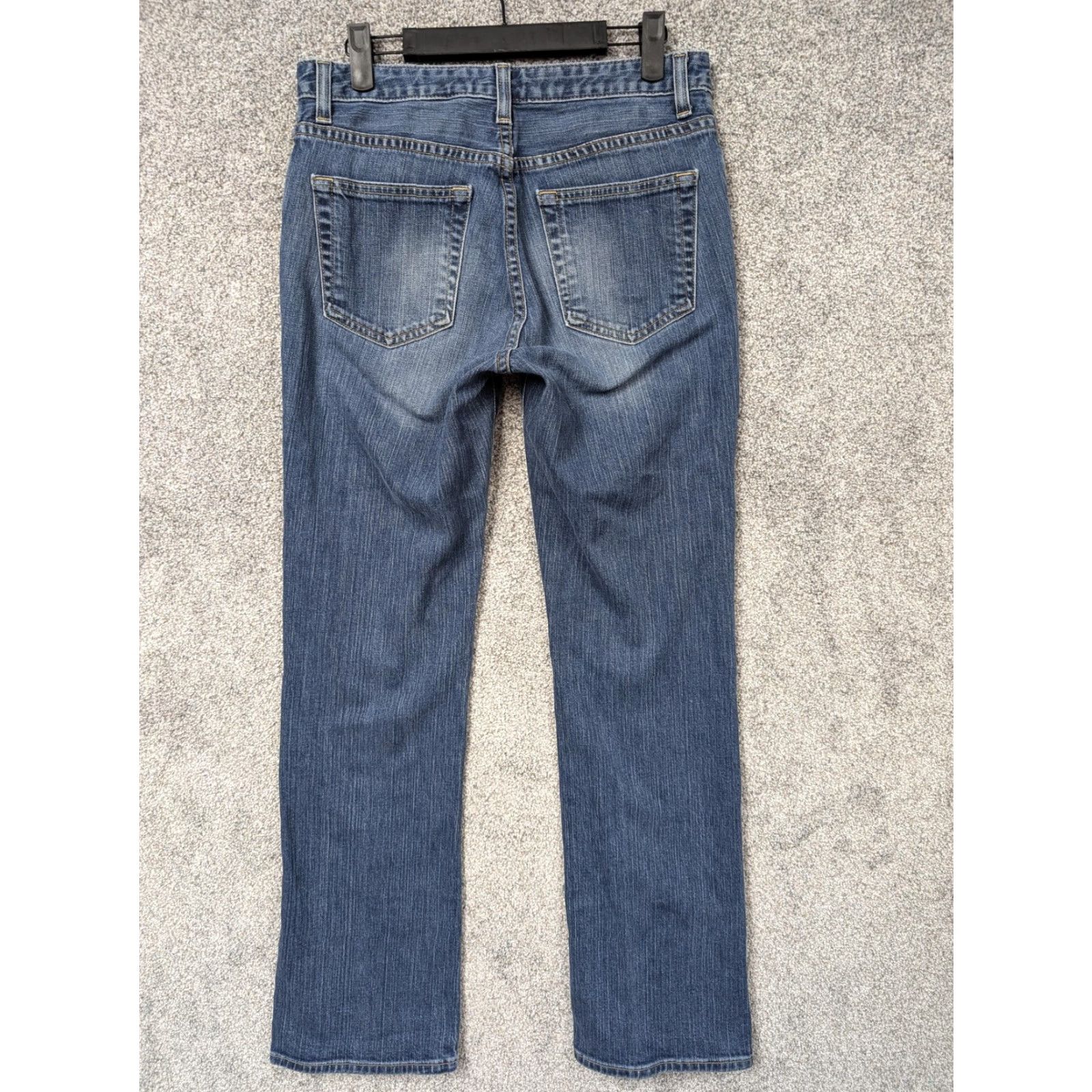 Gap VINTAGE GAP Jeans Bootcut Womens 6 Blue Mid Rise 30in 30.5in Denim Cotton Zip Pocket 1969 Est. 30 in Inseam 30.5in Size 28" / US 6 / IT 42 - 6 Thumbnail