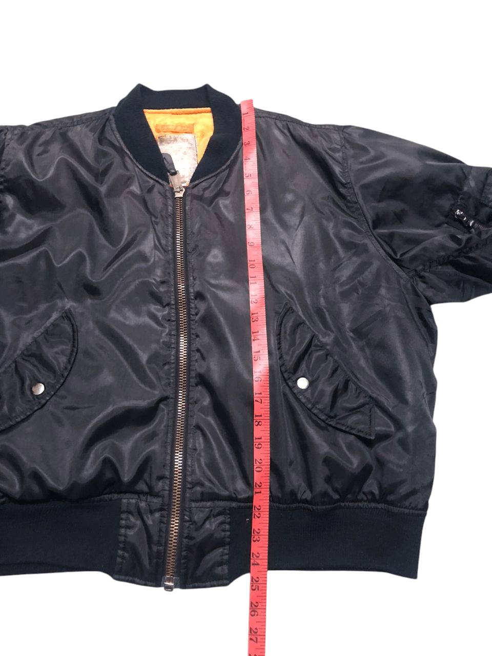 Japanese Brand Vintage Bomber Jacket MA-1 Boxy Sunfaded Faded Size US M / EU 48-50 / 2 - 14 Thumbnail