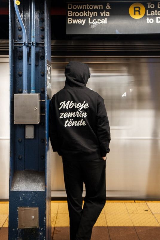 Other Mbroje Printed Hoodie Black M Size US M / EU 48-50 / 2 - 1 Thumbnail