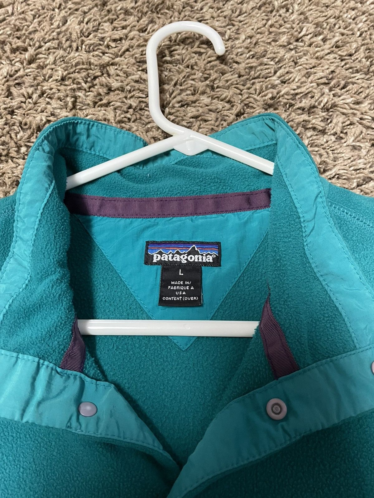 Patagonia Patagonia half button Fleece Size US L / EU 52-54 / 3 - 4 Thumbnail
