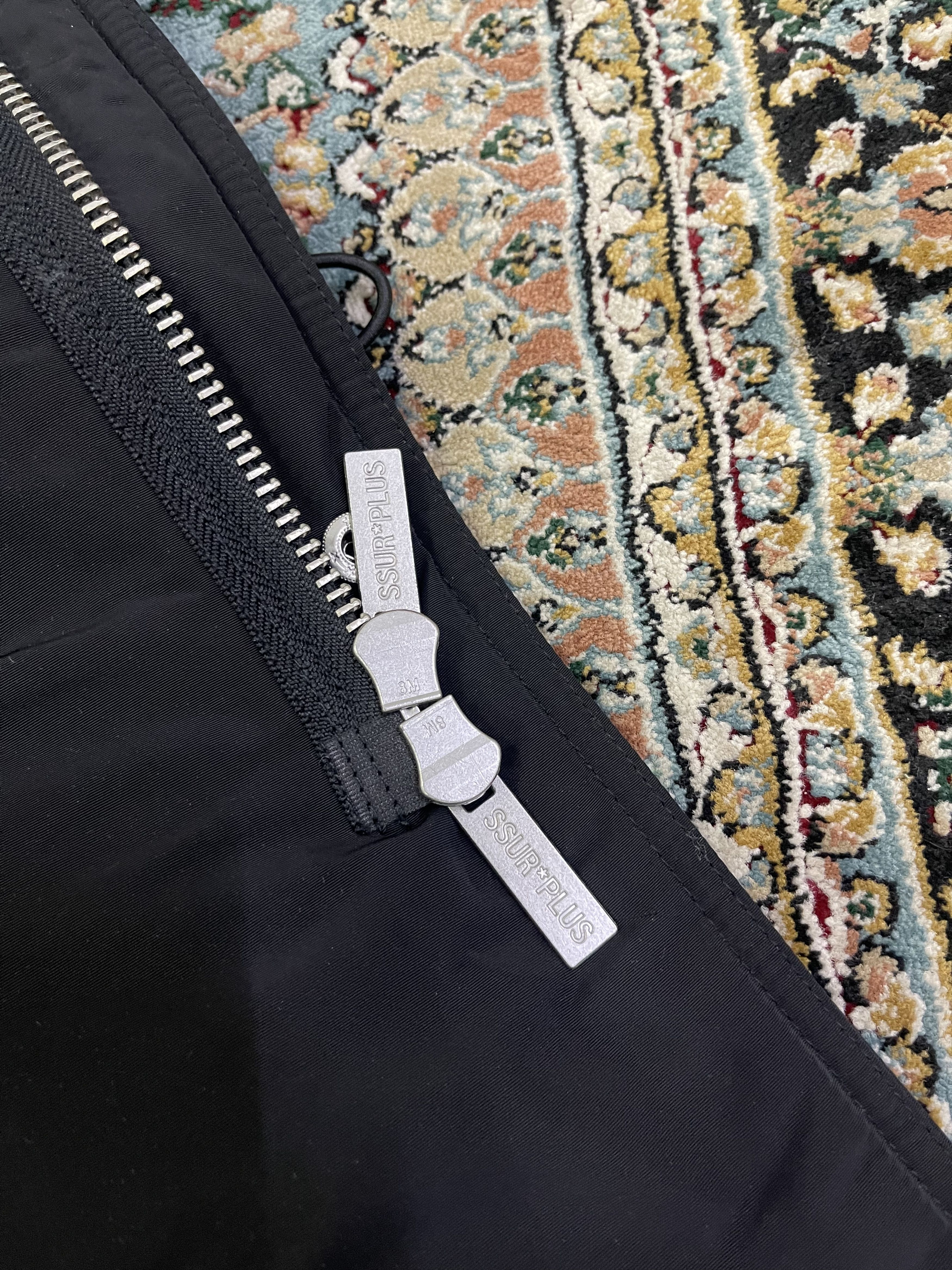 SSUR AW18 SSUR Safety Reflector Puffer Jacket “Make Love Not War” Size US M / EU 48-50 / 2 - 12 Thumbnail