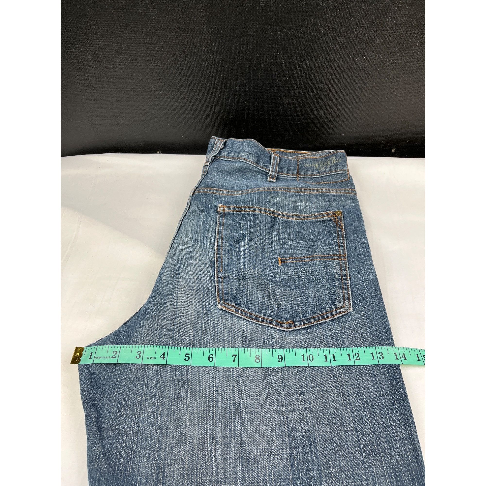 Calvin Klein Calvin Klein Men's Blue Jeans/Straight Leg Size 36 SKU 4218 Size US 36 / EU 52 - 7 Thumbnail