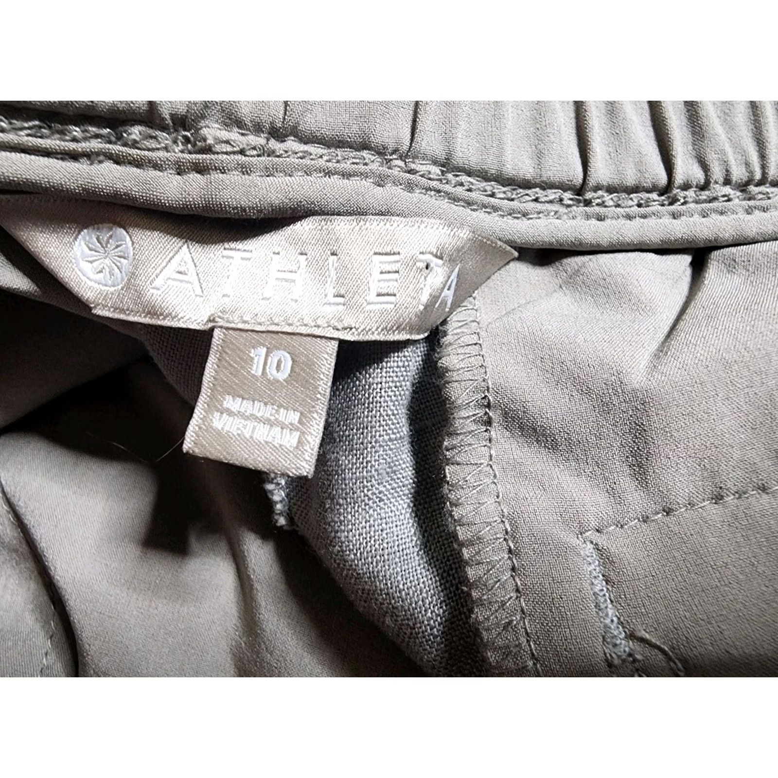 Athleta Athleta Womens 10 Gray Shorts 100% Linen NWT Regular Activewear Shorts Womens 10 Gray Linen Athletic Shorts Size 32" / US 10 / IT 46 - 5 Thumbnail