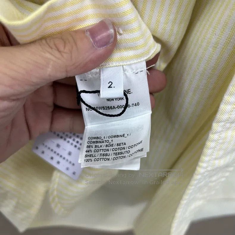 Thom Browne Thom Browne Beige Short Sleeve Shirt Size US M / EU 48-50 / 2 - 5 Thumbnail