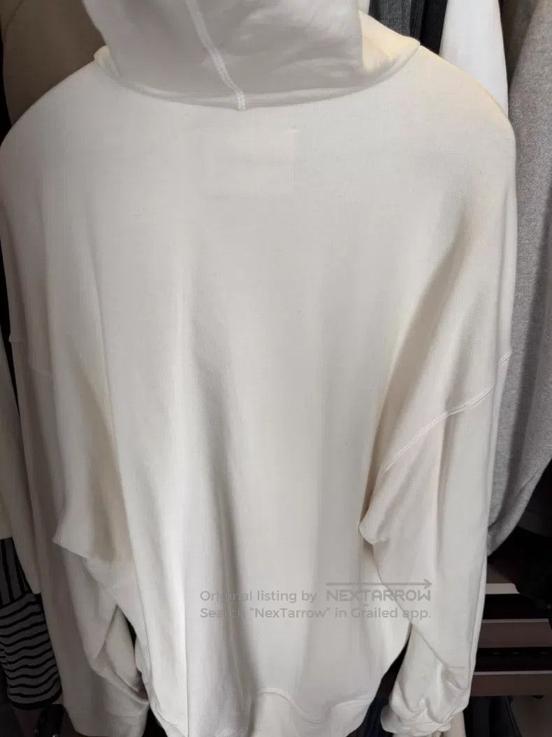Jil Sander Jil Sander White hooded sweatshirt Size US S / EU 44-46 / 1 - 5 Thumbnail