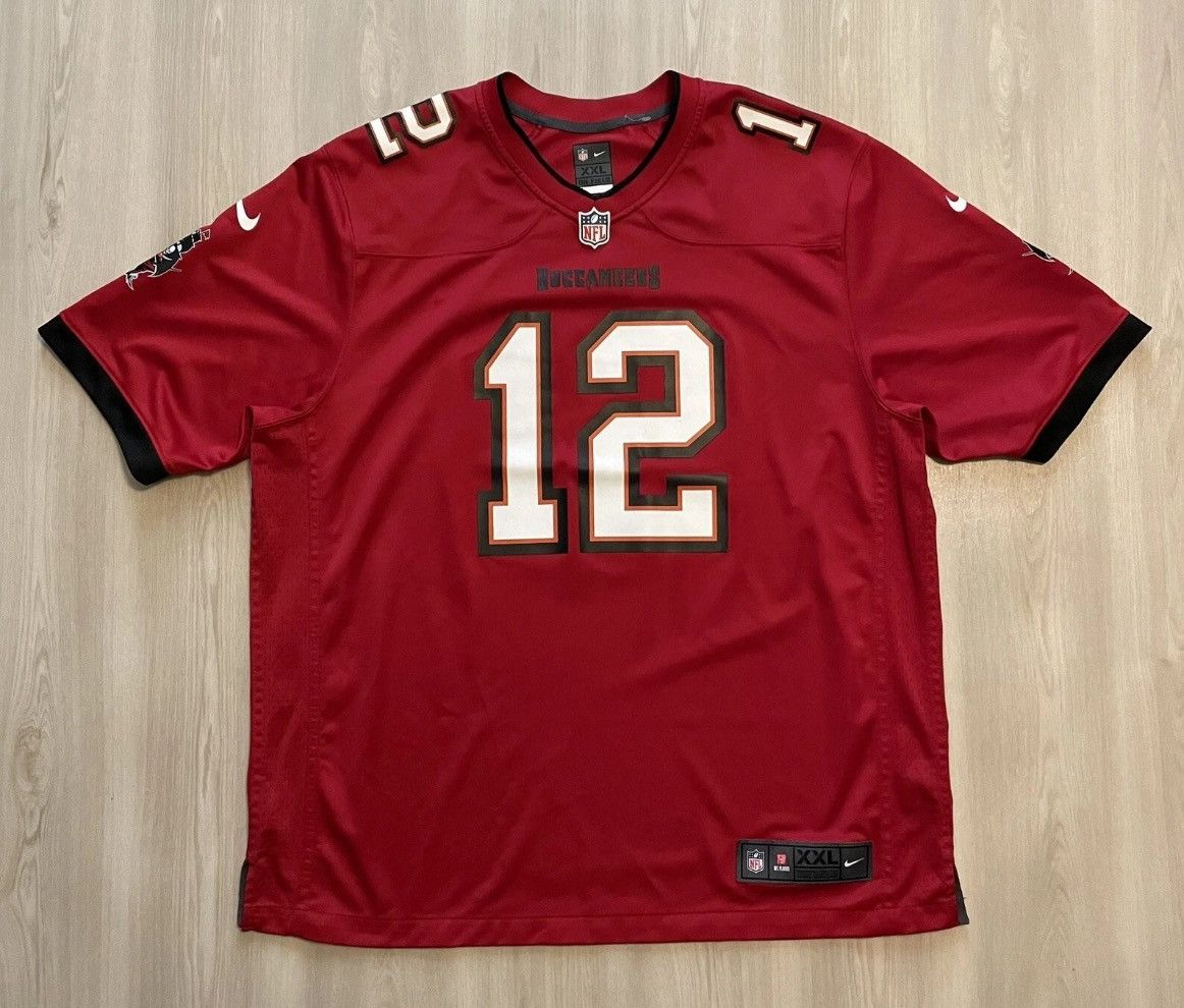 Nike Nike NFL Tampa Bay Buccaneers Tom Brady Jersey Mens 2XL Size US XXL / EU 58 / 5 - 2 Thumbnail