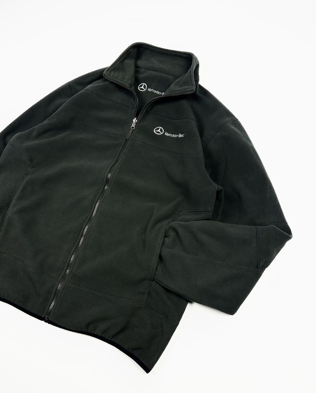 Audi × Mercedes-Benz vintage Mercedes Benz fleece Jacket Racing sweatshirt Size US L / EU 52-54 / 3 - 5 Thumbnail