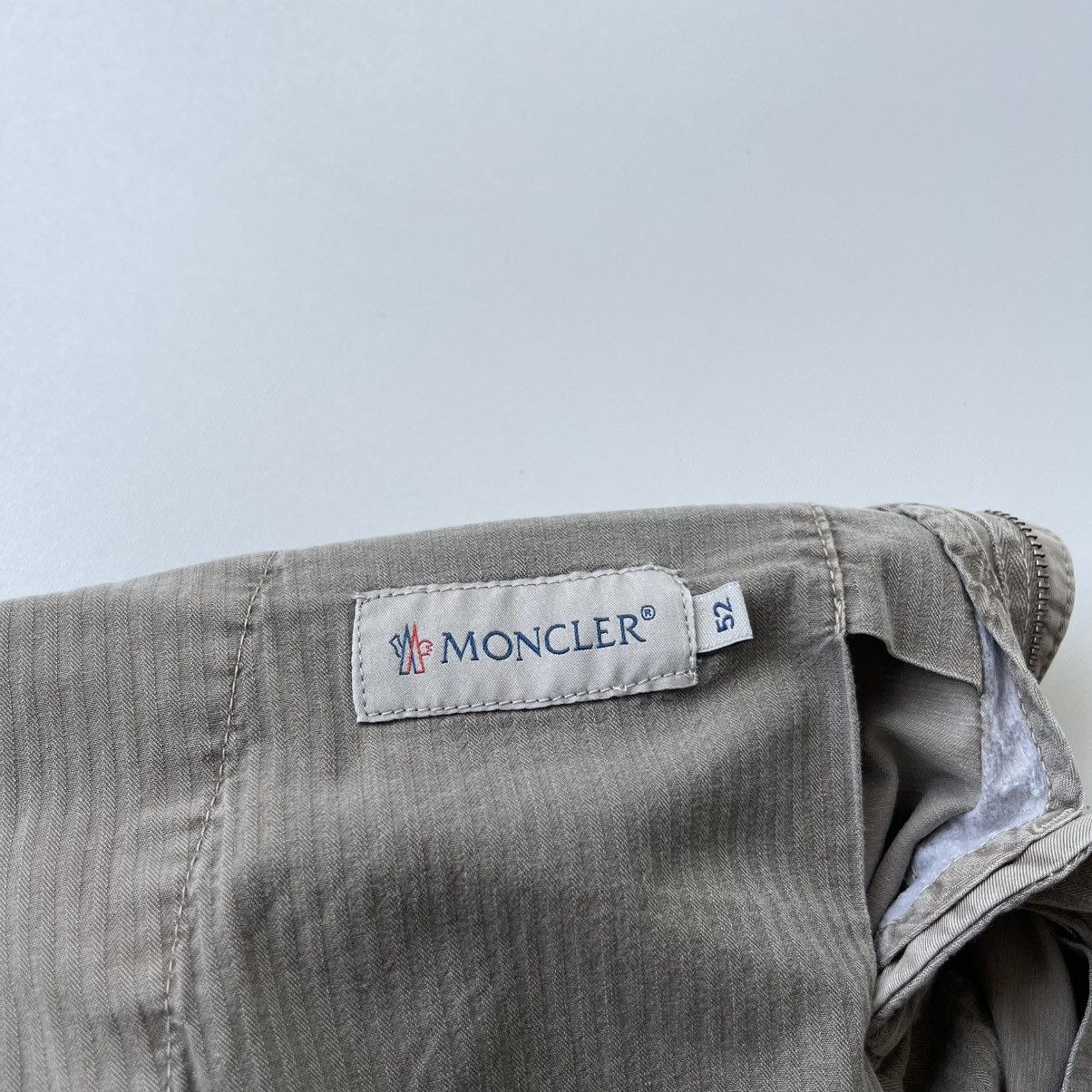 Moncler Moncler Garment Classic Slim Fit Chino Stretch Pants Beige Size US 36 / EU 52 - 10 Thumbnail