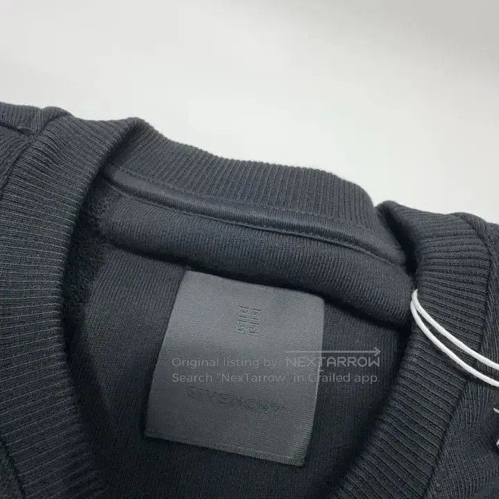 Givenchy Givenchy FW22 Classic Letter Print Crewneck Sweatshirt. Size US L / EU 52-54 / 3 - 3 Thumbnail