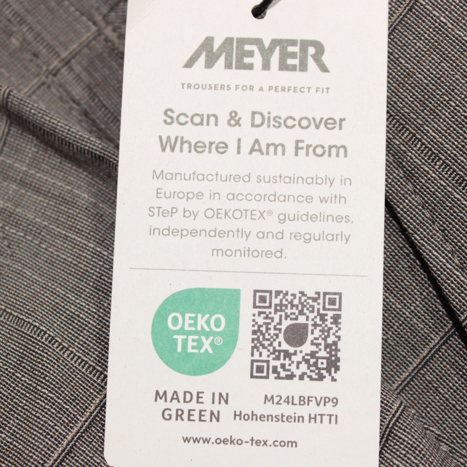 Other Meyer New with tags Dress Pants Size 34 US In Gray Size US 34 / EU 50 - 8 Thumbnail