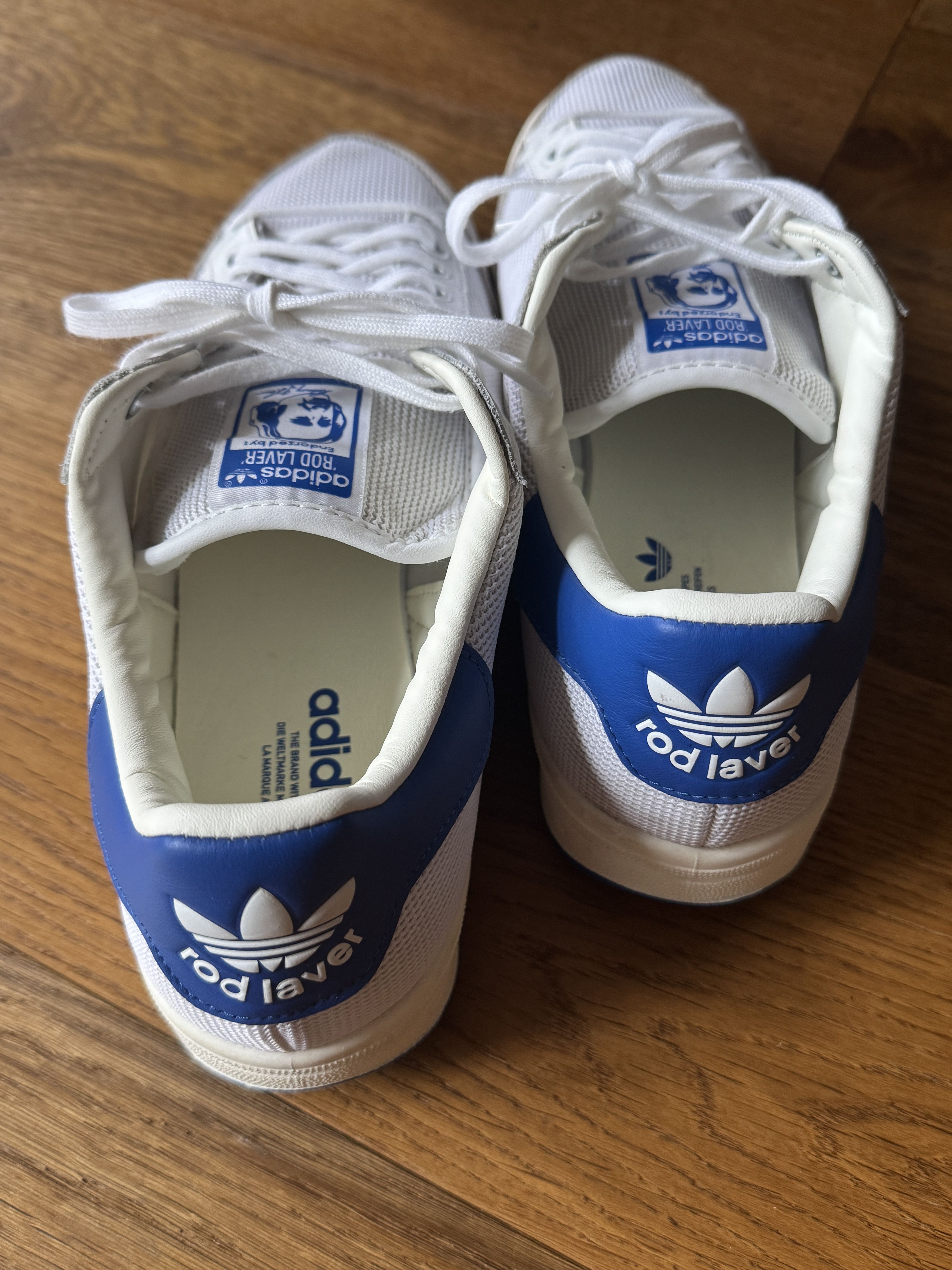 Adidas Adidas OG Rod Laver MINT condition Size US 12 / EU 45 - 7 Thumbnail