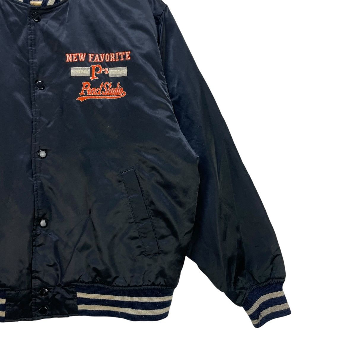 Japanese Brand 💥Vintage Pract Studio Bomber Jacket Size US M / EU 48-50 / 2 - 5 Thumbnail