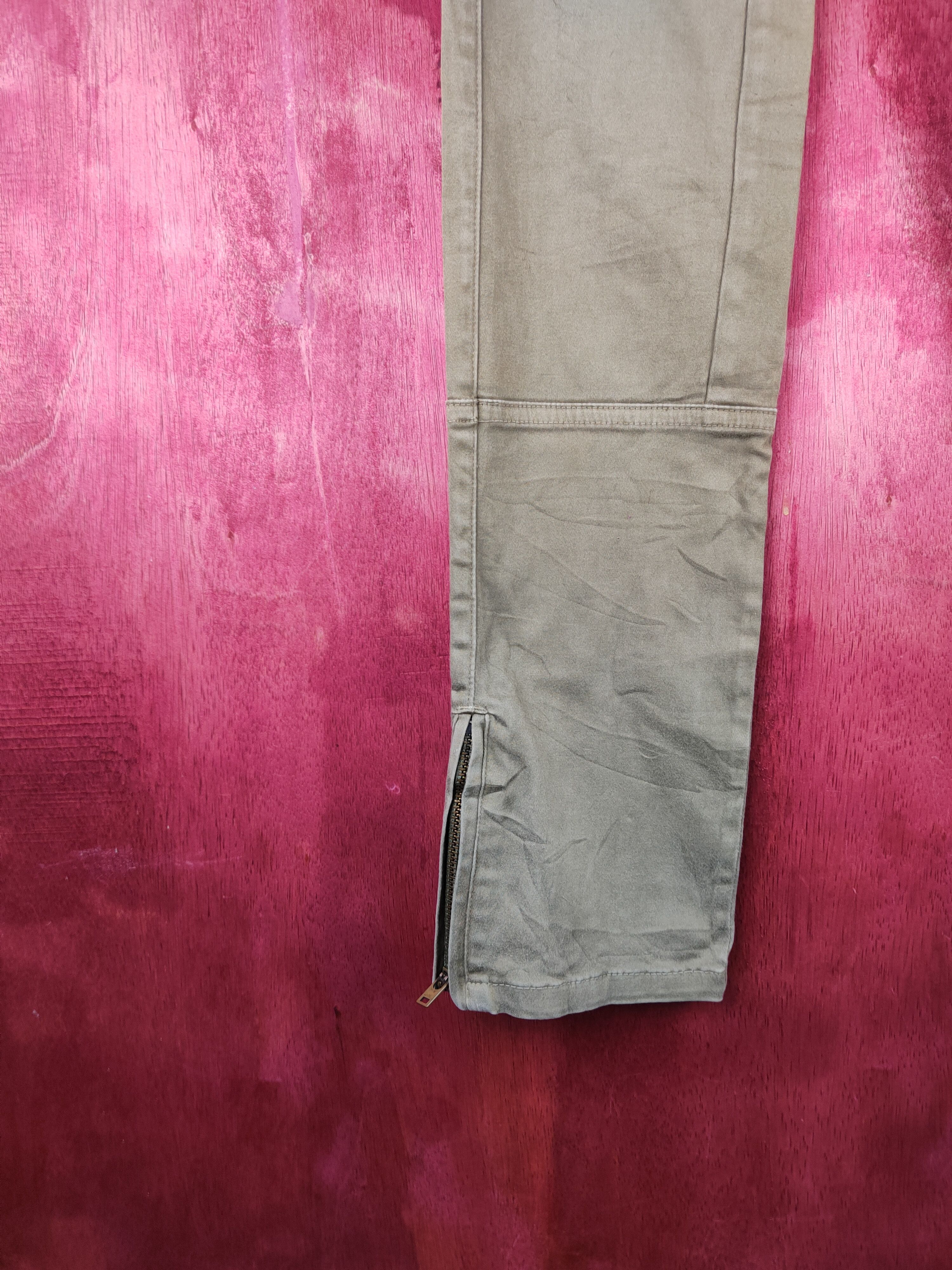 Japanese Brand DL Another Edition Multipocket Tactical Cargo Pants #1517 Size 28" / US 6 / IT 42 - 4 Thumbnail