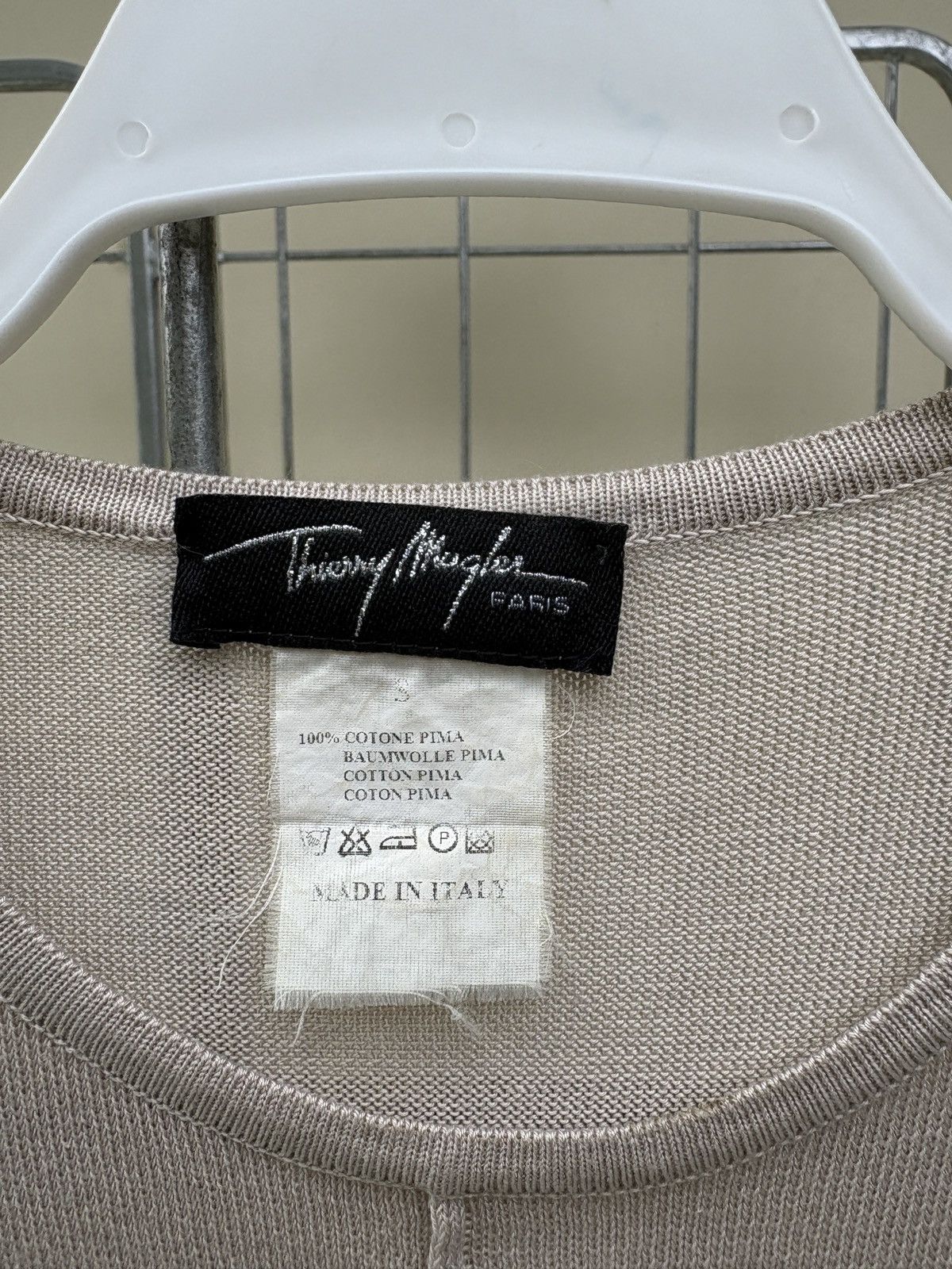 Thierry Mugler Thierry Mugler knitted tee Size US M / EU 48-50 / 2 - 3 Thumbnail