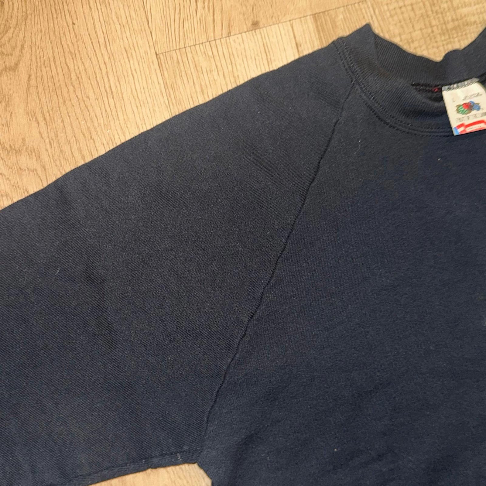 Fruit Of The Loom True Vintage Made in USA Mens LG Crewneck 80s/90s Size US L / EU 52-54 / 3 - 3 Thumbnail