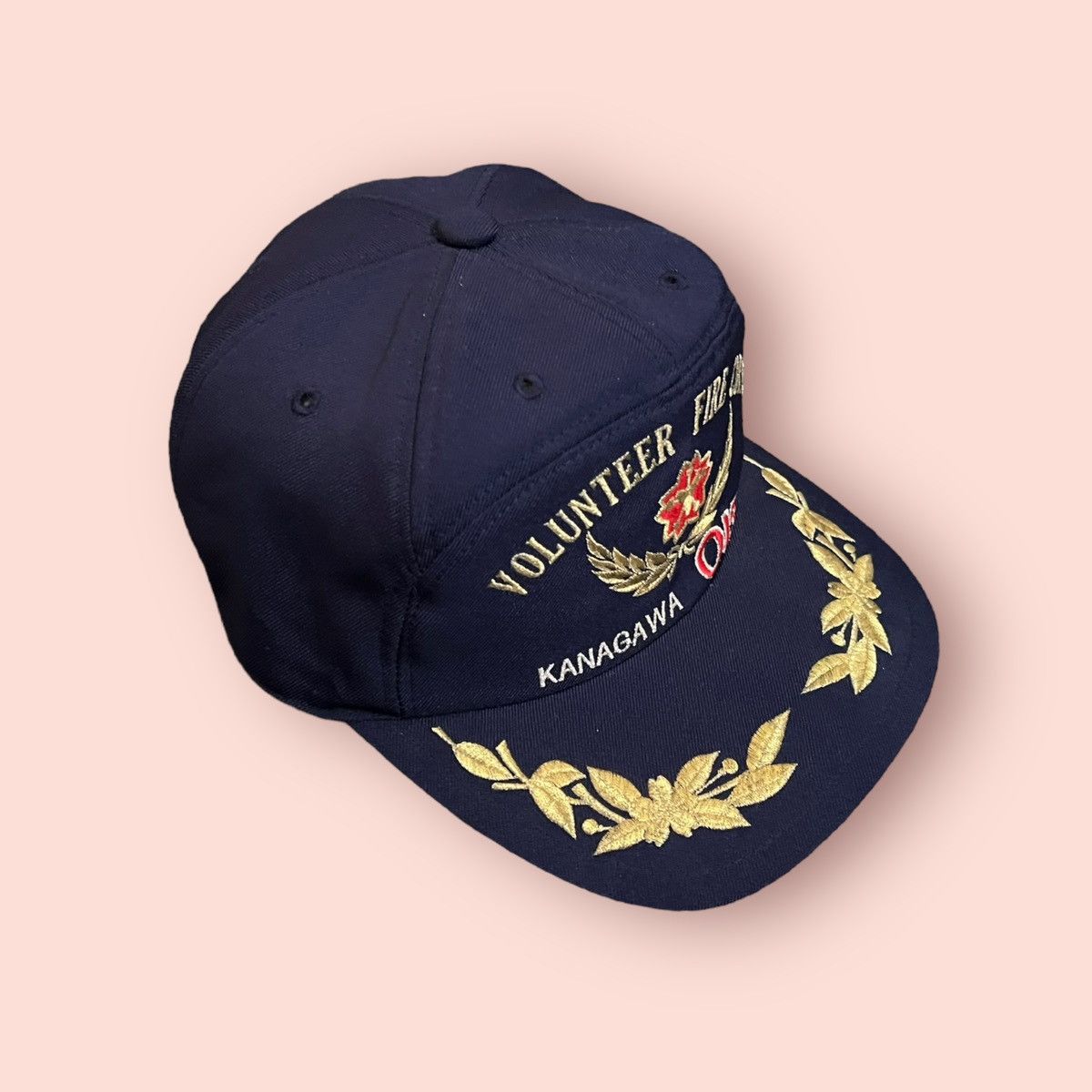 Vintage VINTAGE KANAGA OISU VOLUNTEER FIRE CORPS 7 PANEL CAP Size ONE SIZE - 10 Thumbnail