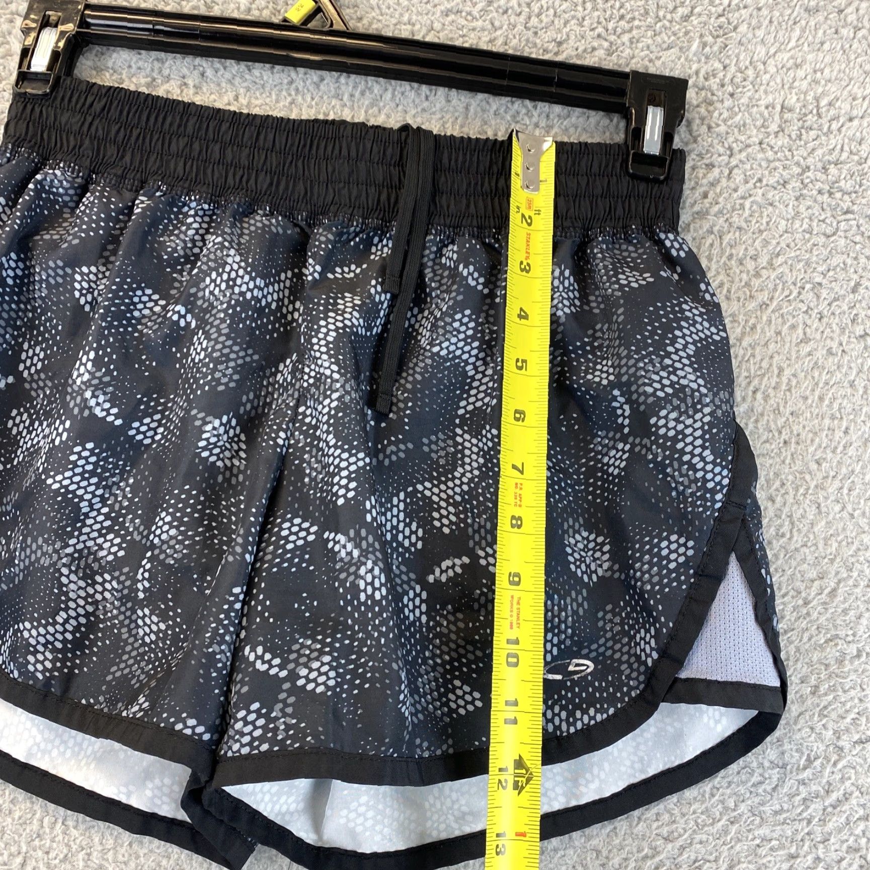 Champion Champion Women Running Shorts Camouflage Medium/52-48 Black Gray Multicolor Activewear M Womens Size 32" / US 10 / IT 46 - 5 Thumbnail