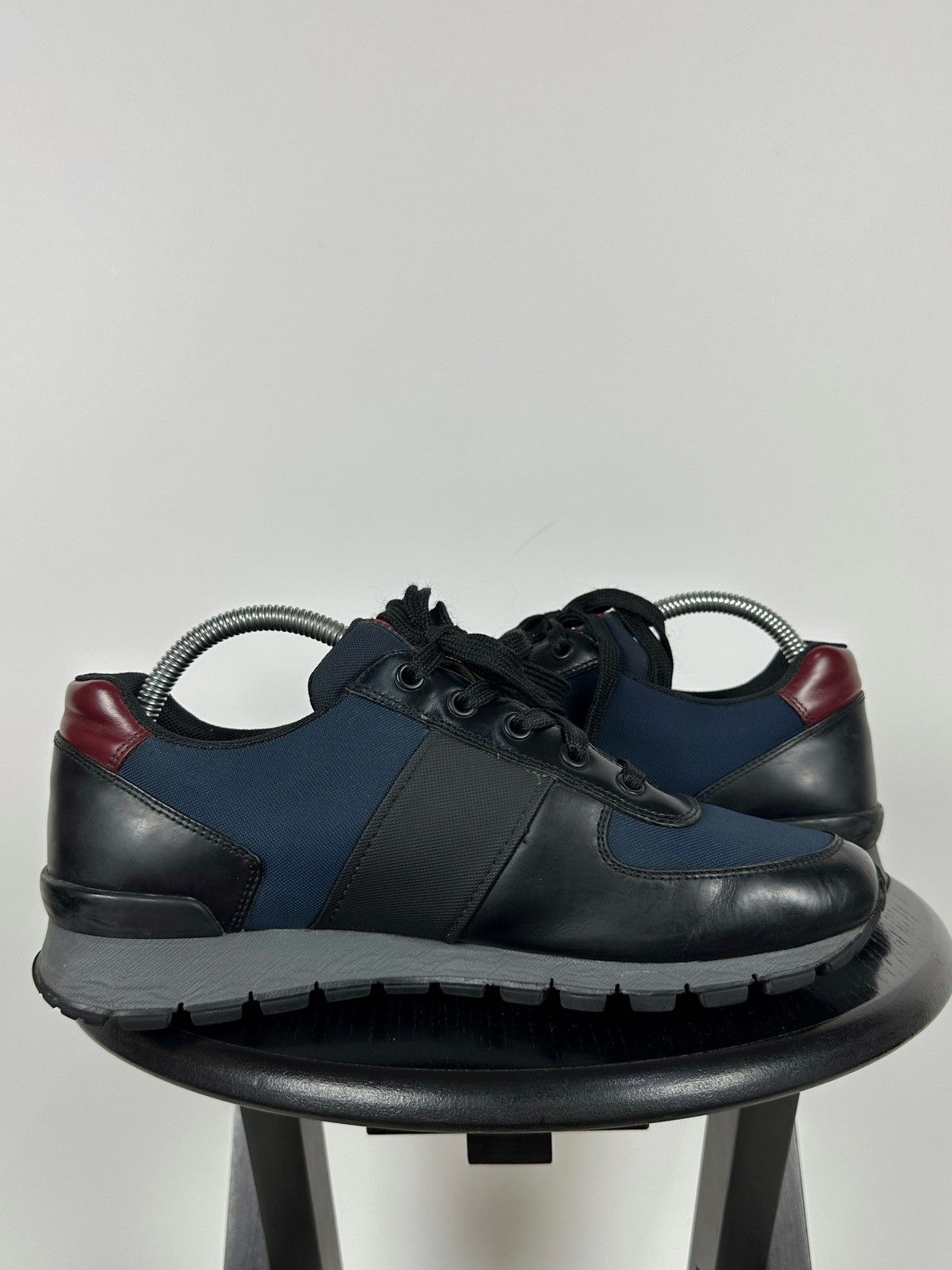 Prada Prada Matchrace Leather Sneakers Size US 7 / EU 40 - 13 Thumbnail