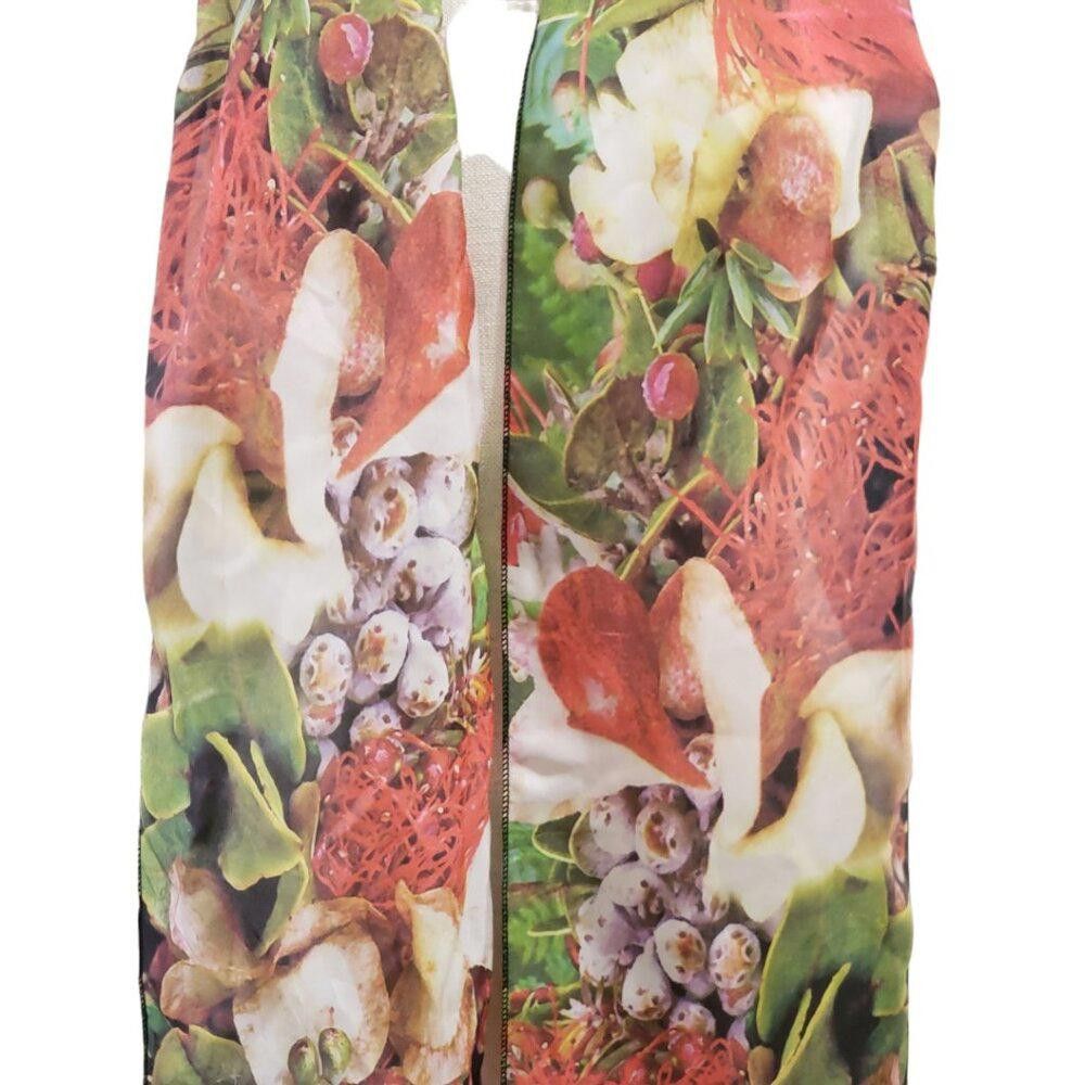 Designer CT1764 Fall Floral Scarf Size ONE SIZE - 2 Thumbnail