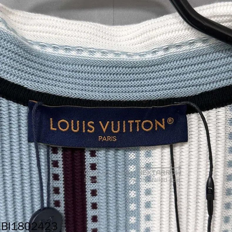 Louis Vuitton Louis Vuitton FW25 Embroidered Stripe Shirt. Size US S / EU 44-46 / 1 - 6 Thumbnail