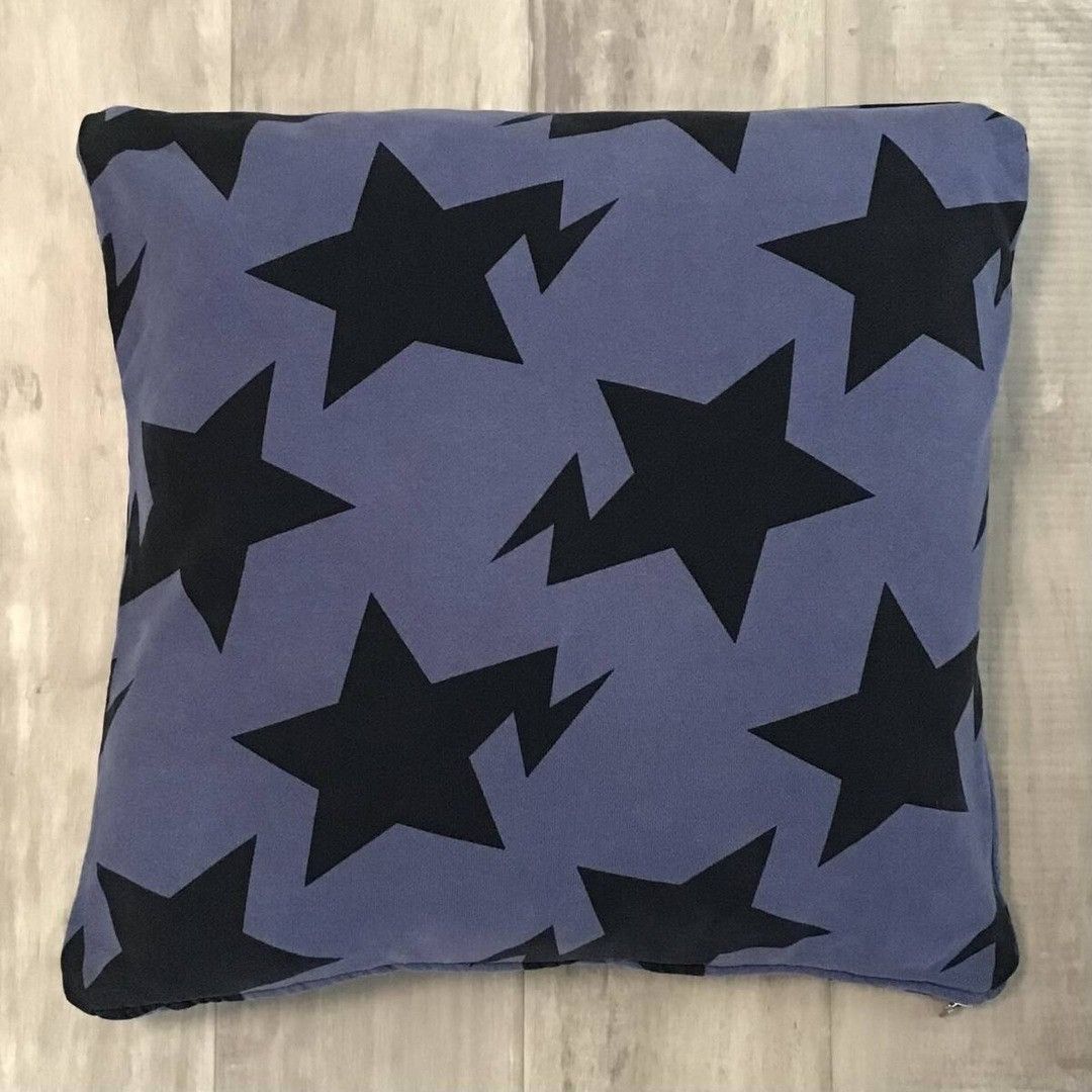 Bape × Nigo BAPE STA Cushion Pillow Blue a bathing ape star NIGO Size ONE SIZE - 2 Thumbnail