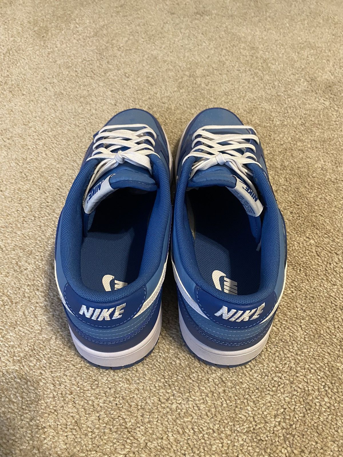 Nike Nike Dunk Low Dark Mamba Blue Size US 12 / EU 45 - 3 Thumbnail