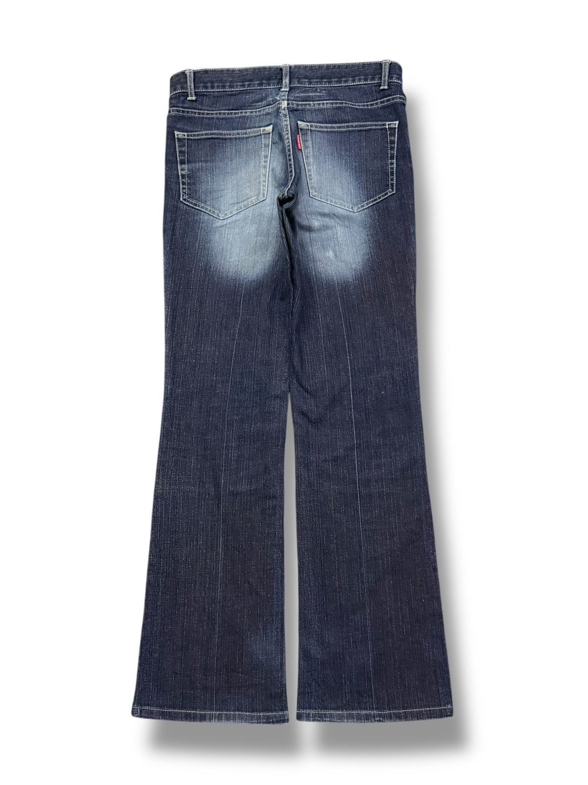 Tornado Mart Vintage 00s Tornado Mart Flared Bootcut Archive Denim Jeans Size US 31 - 3 Thumbnail