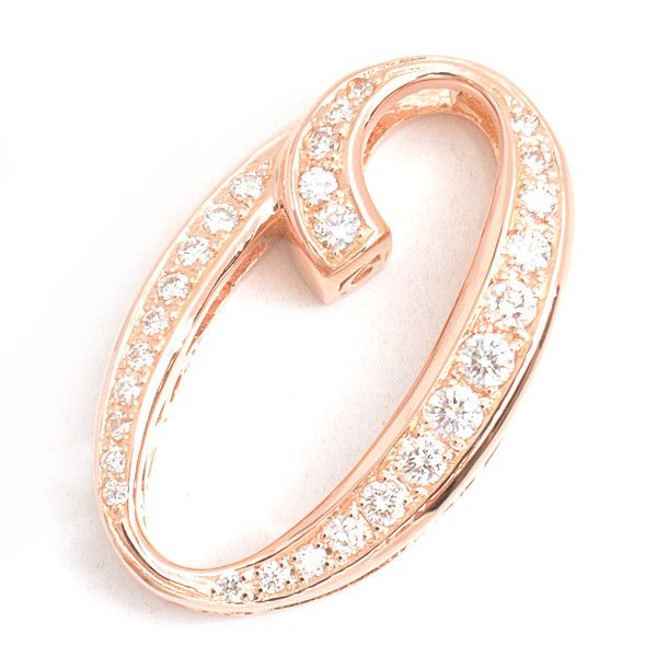 Other Other Yukizaki K18PG Diamond Pendant No.0 Pink Gold Metal Pendant 74920 in Great Condition Size ONE SIZE - 1 Thumbnail