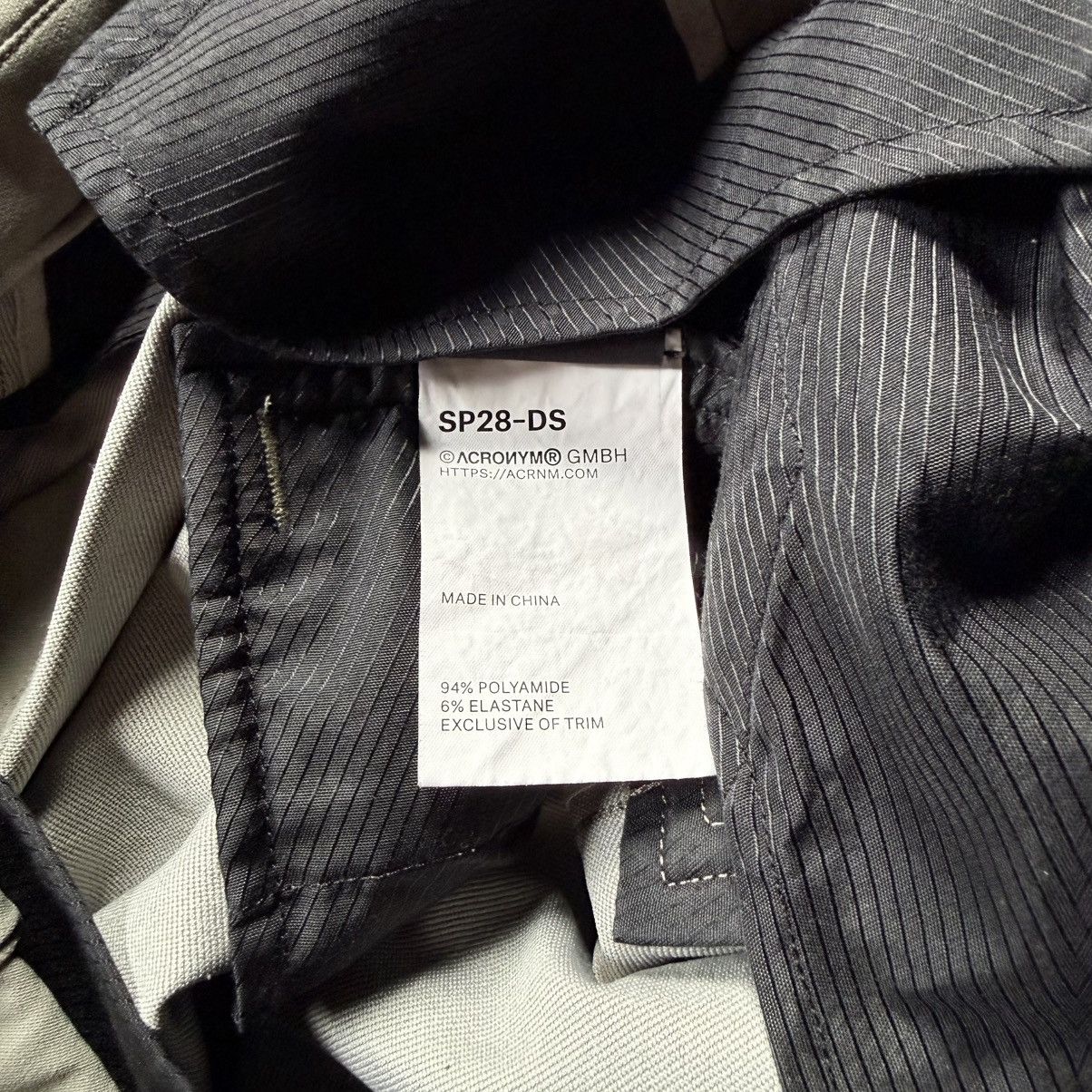 Acronym Acronym SP28-DS Size US 34 / EU 50 - 8 Thumbnail