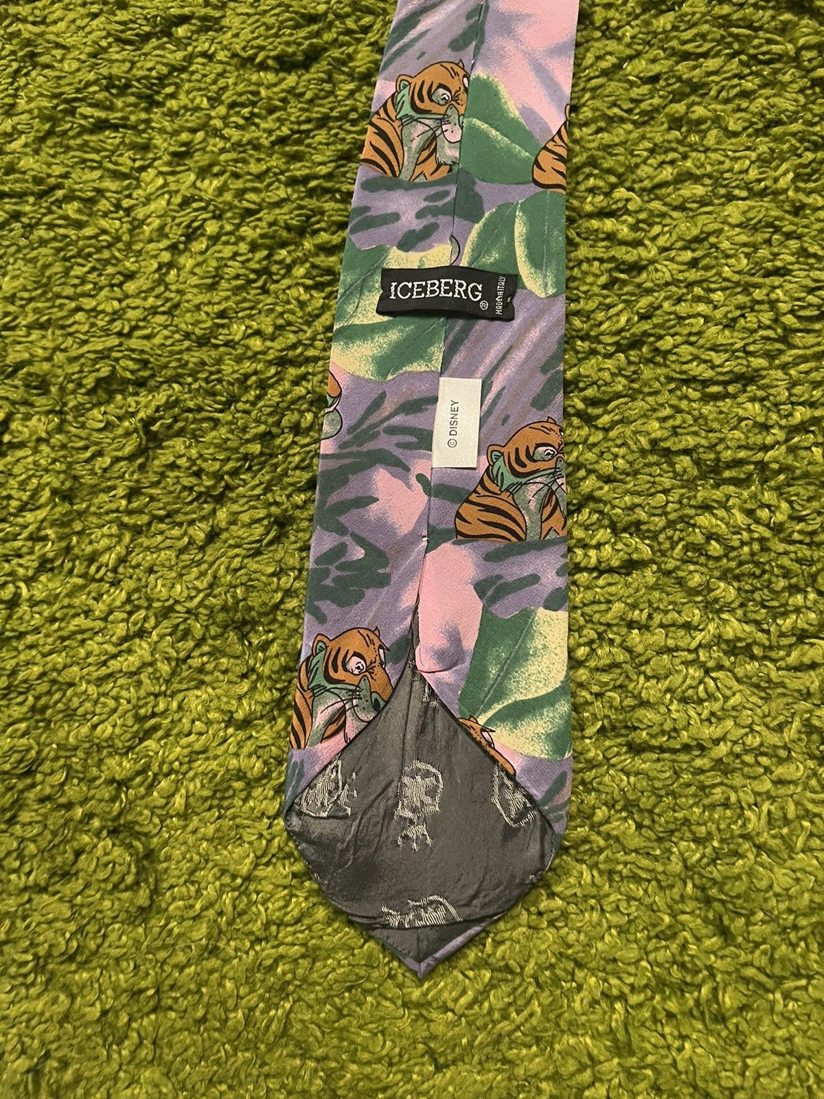 Disney × Iceberg × Vintage Iceberg x Disney 1990s vintage archive silk tie Size ONE SIZE - 6 Thumbnail
