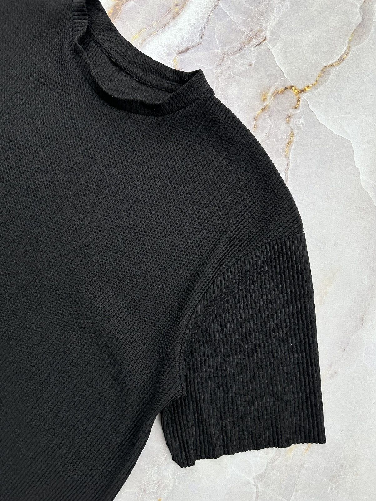 Japanese Brand Vintage Pleated T-Shirt Size US M / EU 48-50 / 2 - 3 Thumbnail